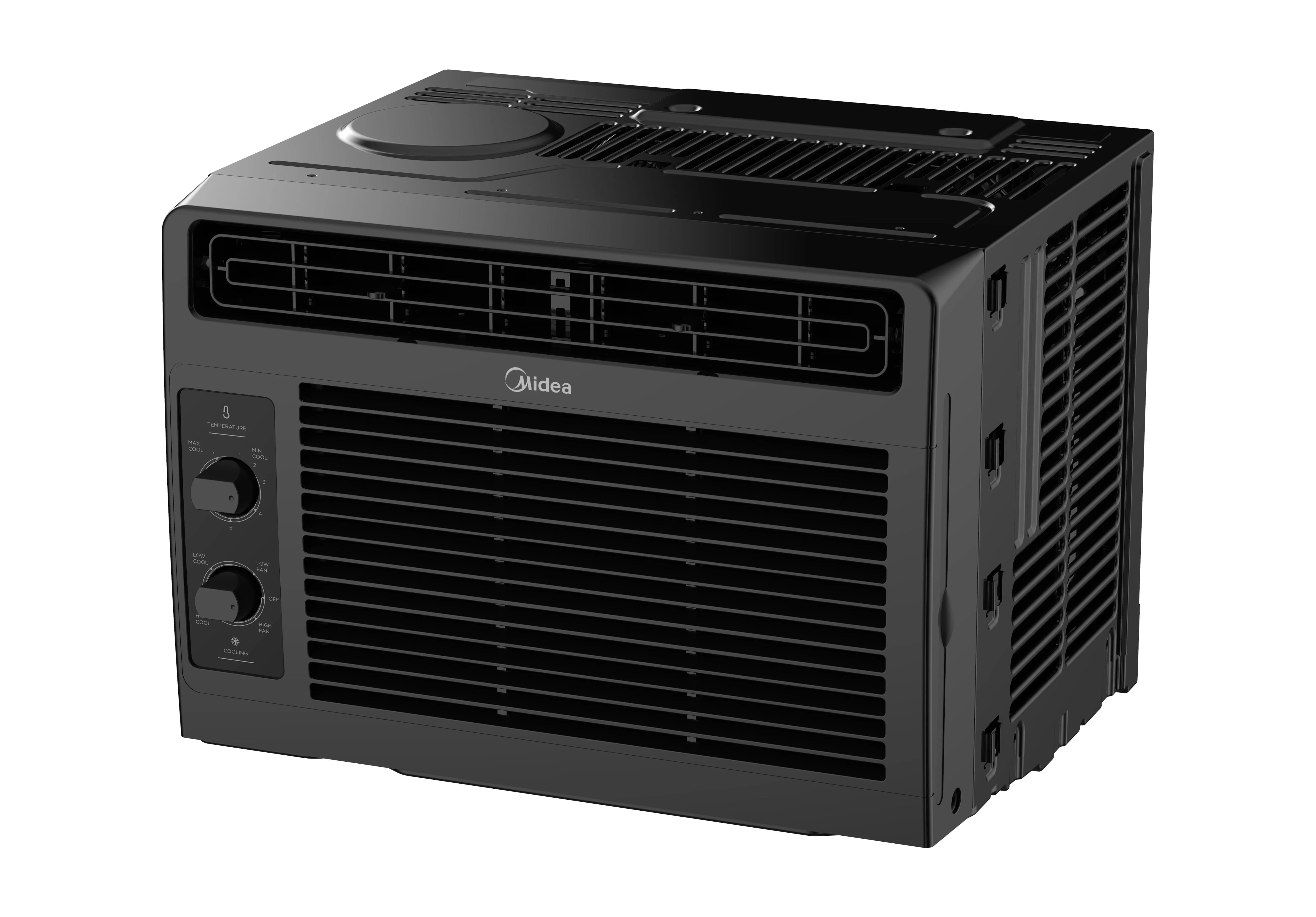 Midea 5, 000 BTU 150 Sq Ft Mechanical Window Air Conditioner, White, MAW05M1WWT, New