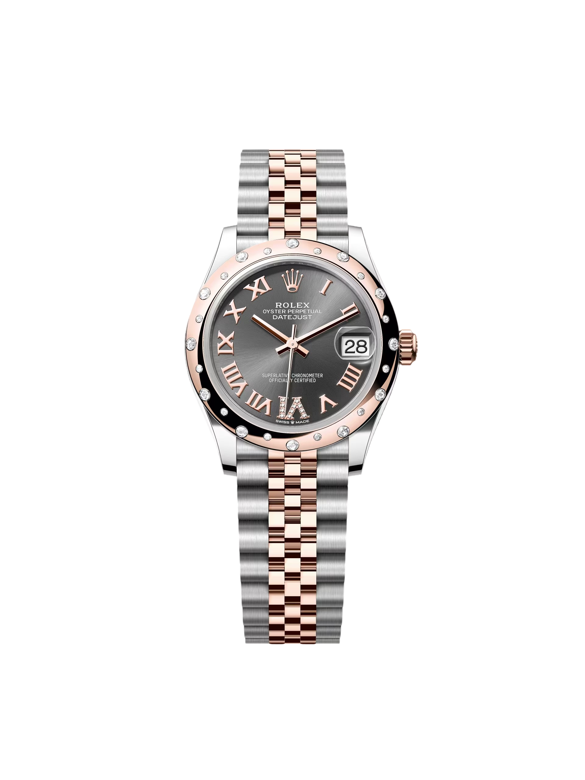 【Super Clone】RLX Datejust m278341-0029/0030 Slate Dial 31mm Dial Oyster Bracelet