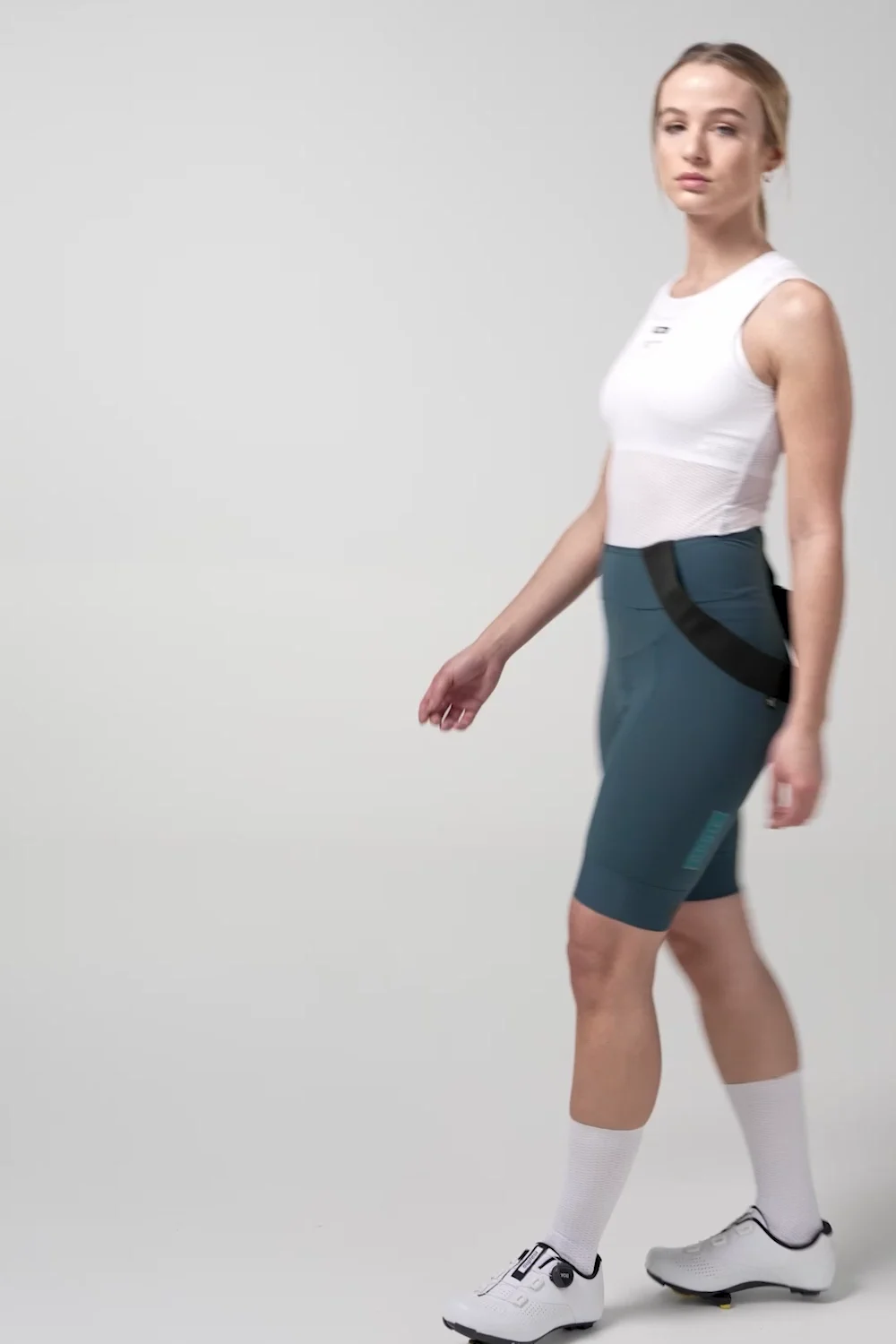 Gobik Bib Shorts  Women Matt 2.0 Hedge Green