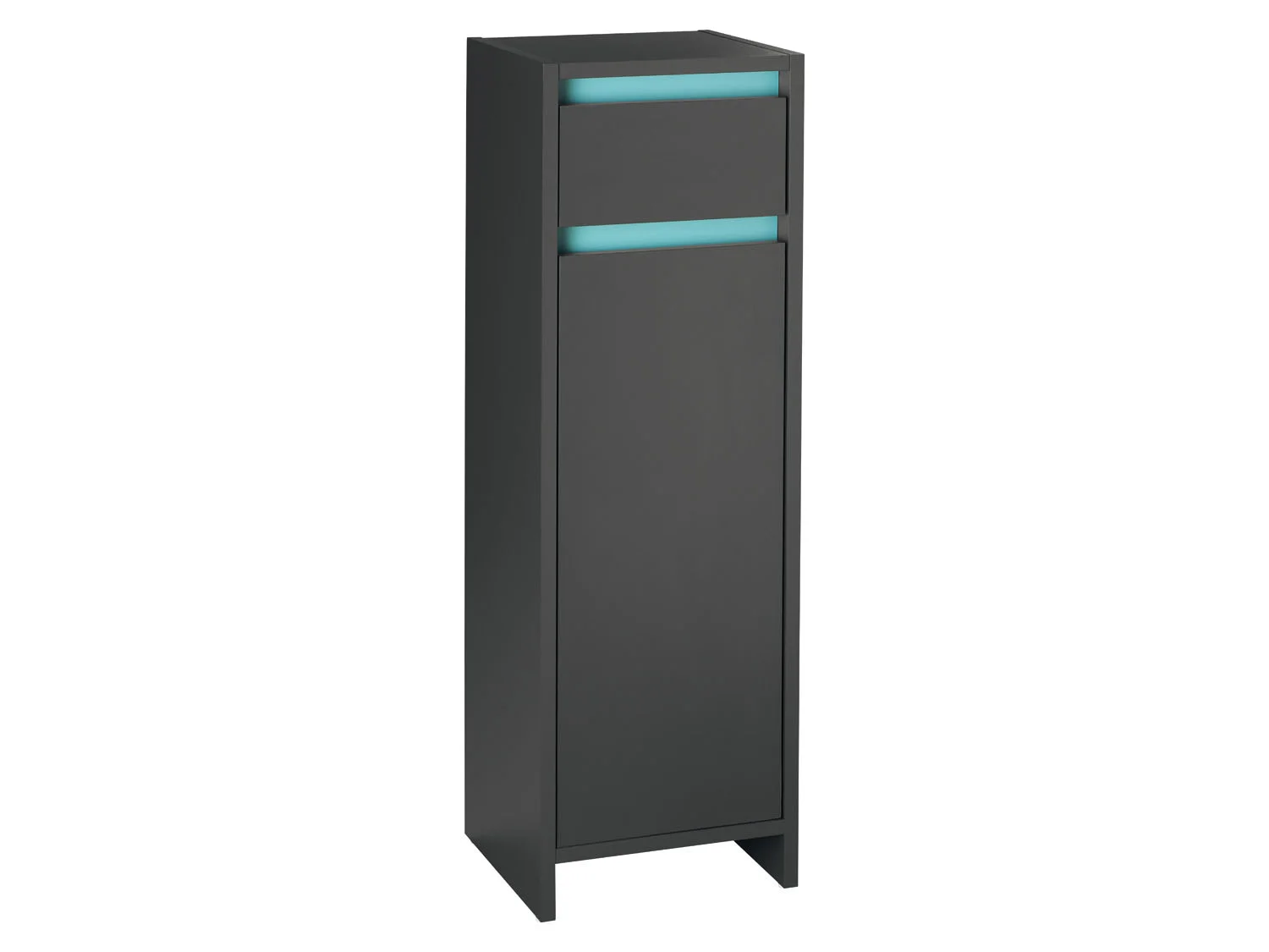 LIVARNO home Armoire latrale de salle de bains Oslo, 32 x 99 x 30 cm, anthracite