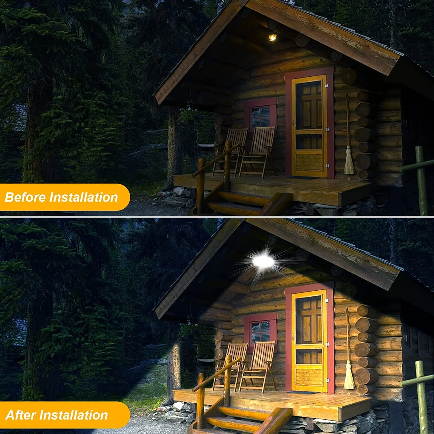 150W 15000LM LED Barn Light Dusk to Dawn Outdoor Security Lighting Waterproof Area Security Lights