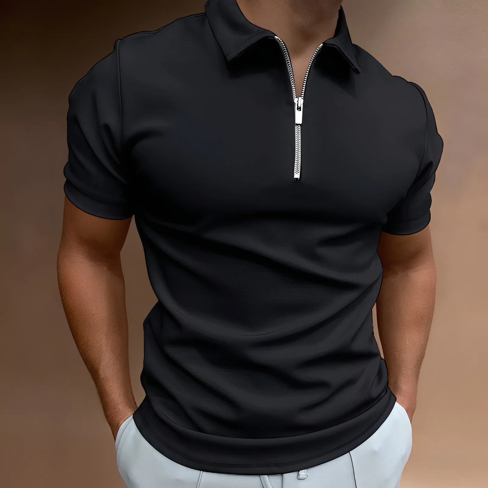 Randolf - Polo homme – Agréable pour les journées chaudes