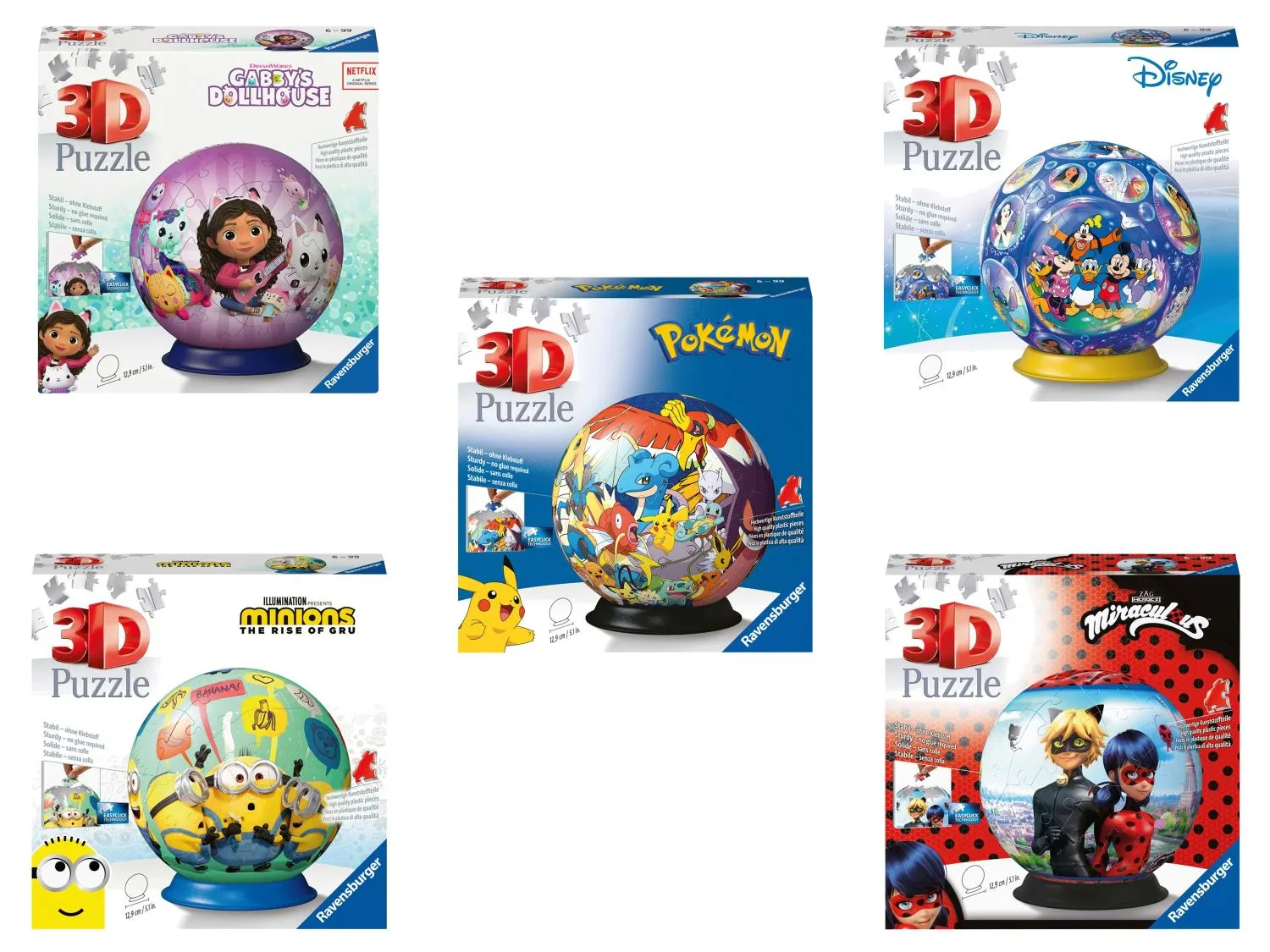 Ravensburger Puzzle 3D,  19 cm
