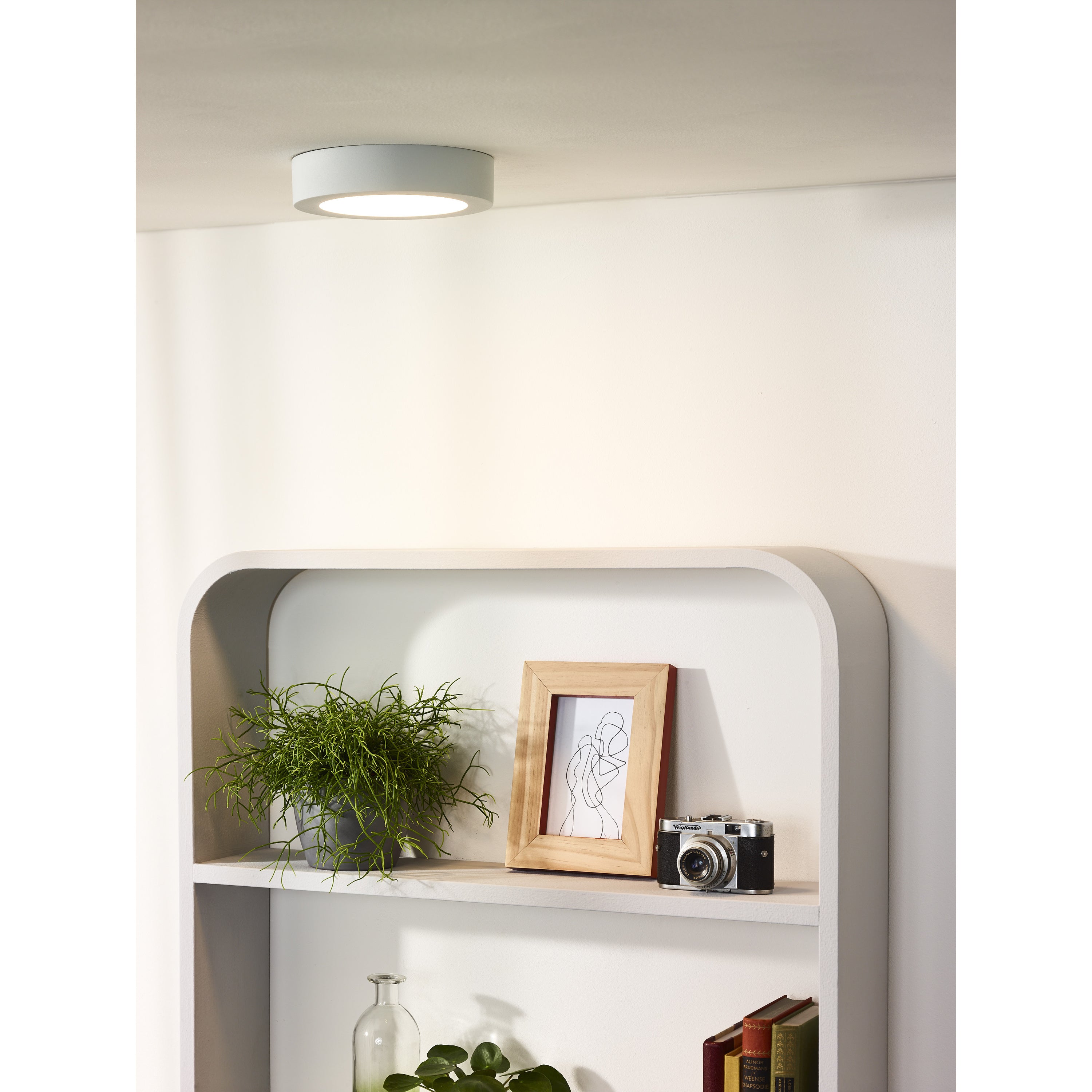 Lucide BRICE-LED - Plafonnière Badkamer - Ø 18 cm