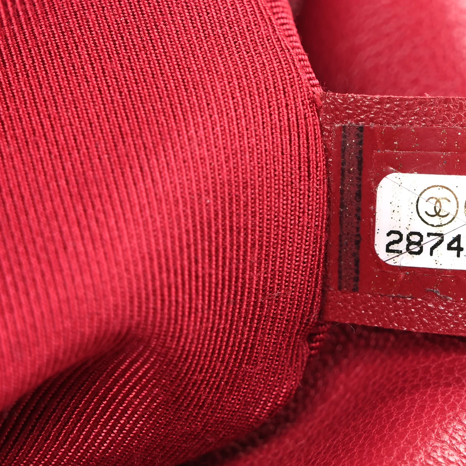 Lambskin Quilted Large Chanel 19 Flap Red