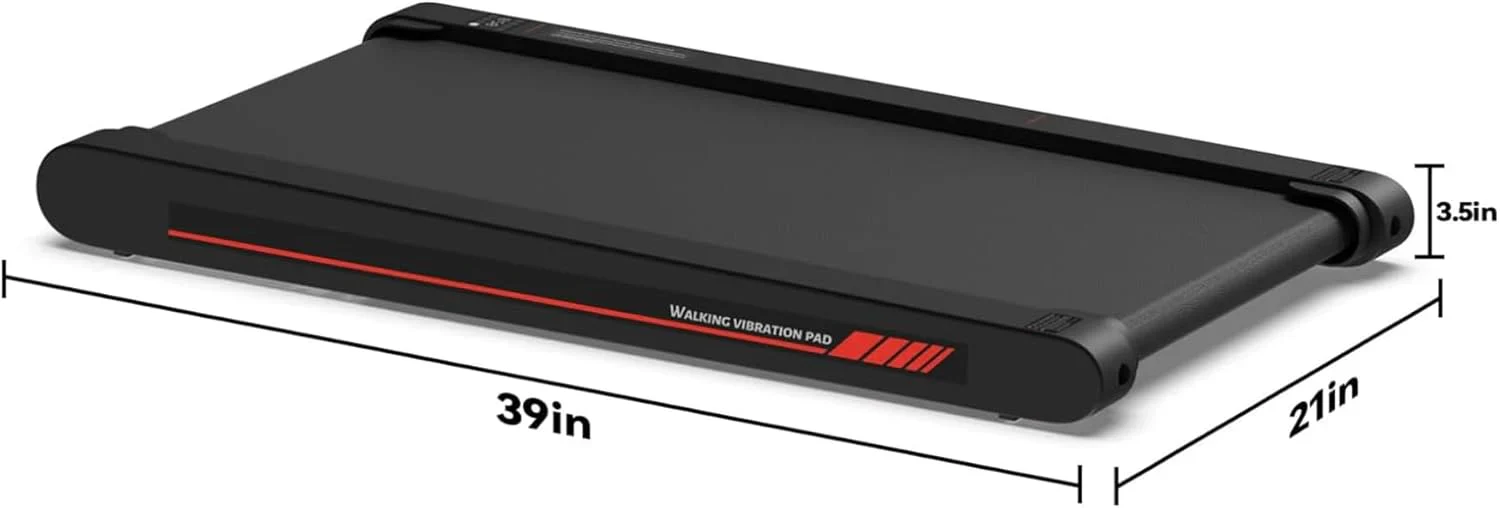 Tapis de marche vibrant Sperax avec application 3 en 1, tapis de marche sous bureau