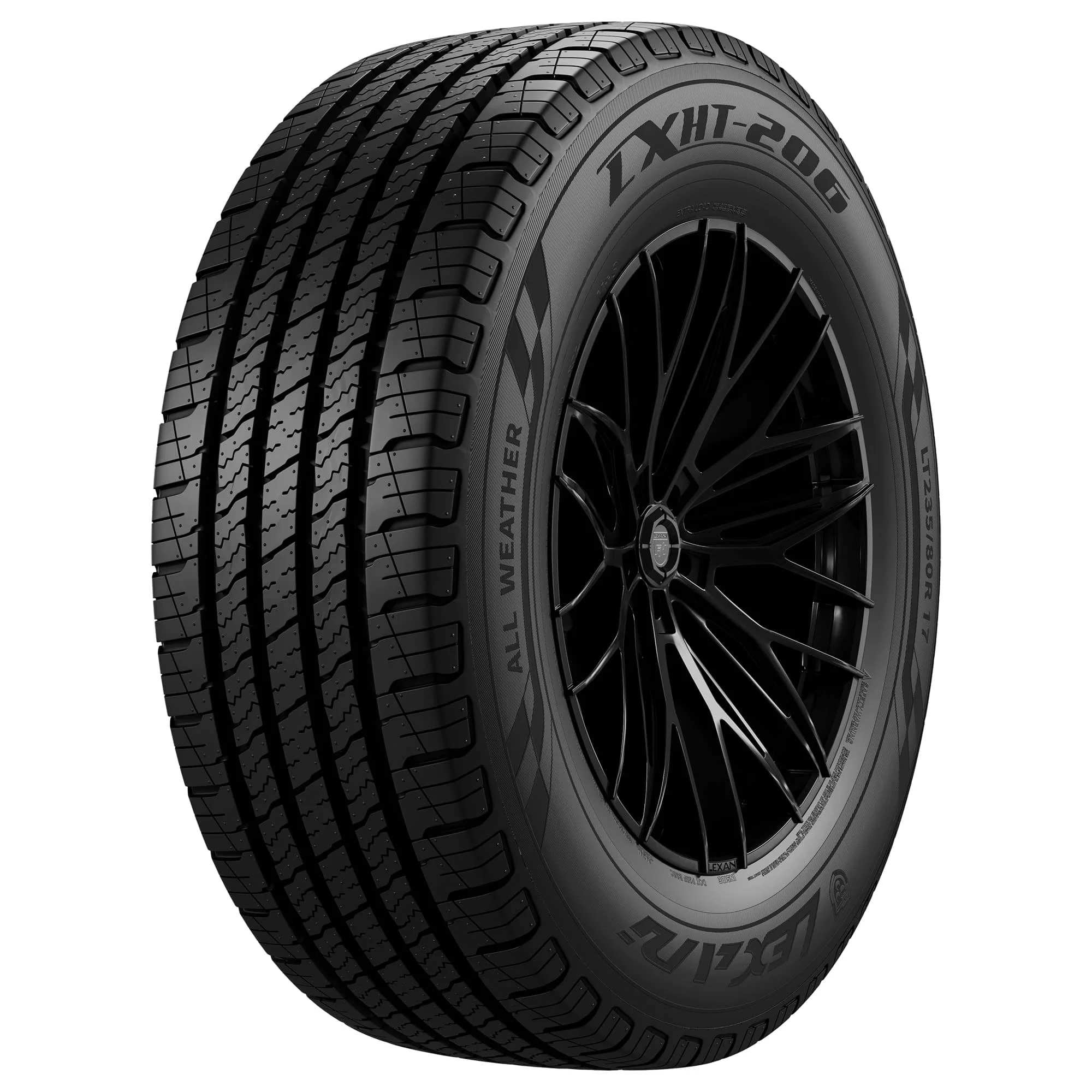 P265/65R17 Lexani LXHT - 206 110T SL Black Wall Tire