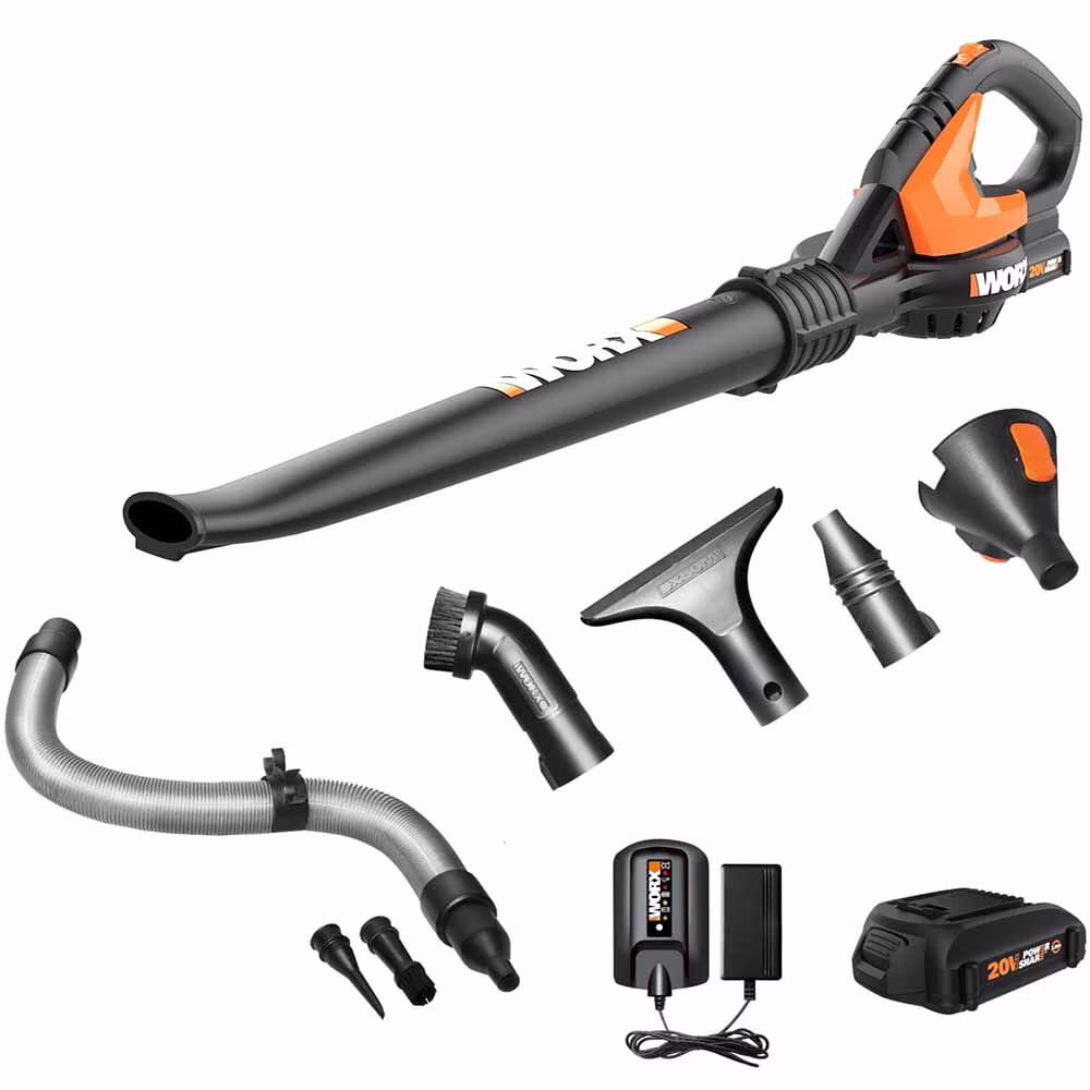 WG545.1 20V Power Share AIR Cordless Leaf Blower Sweeper