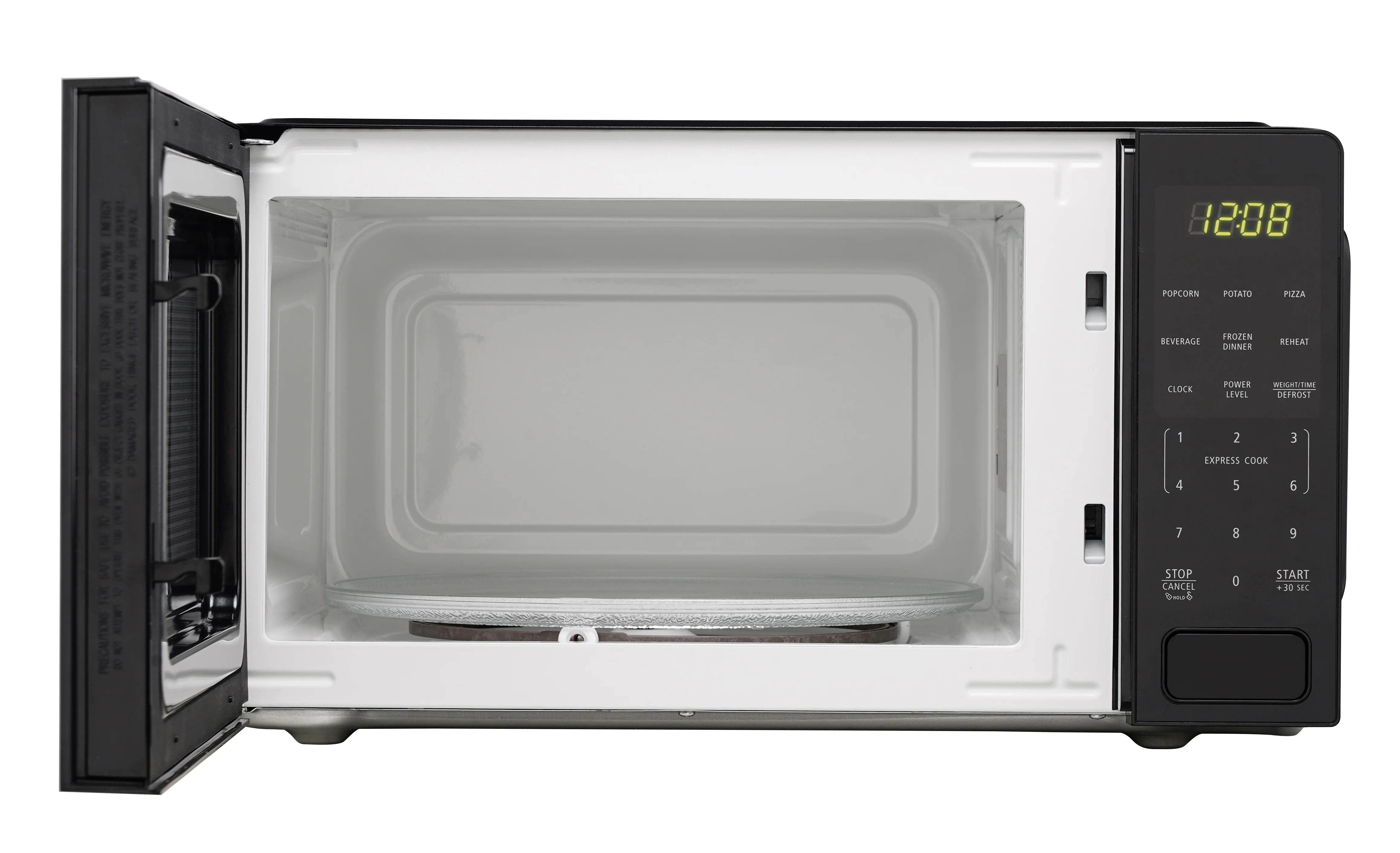 Mainstays 1.1 cu ft Countertop Microwave Oven, 1000 Watts, Black