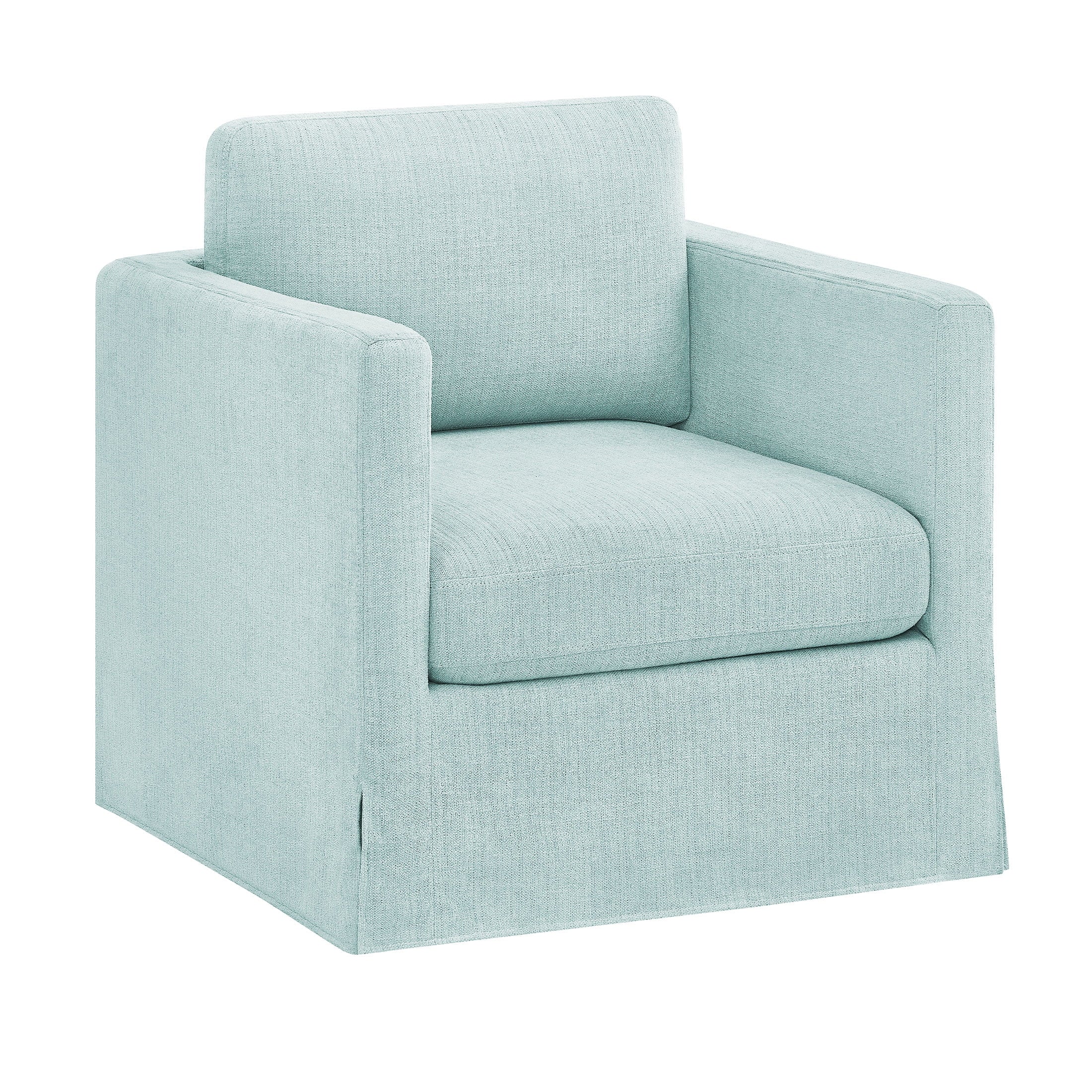 Better Homes & Gardens Waylen Swivel Accent Chair, by Dave & Jenny Marrs, Cream