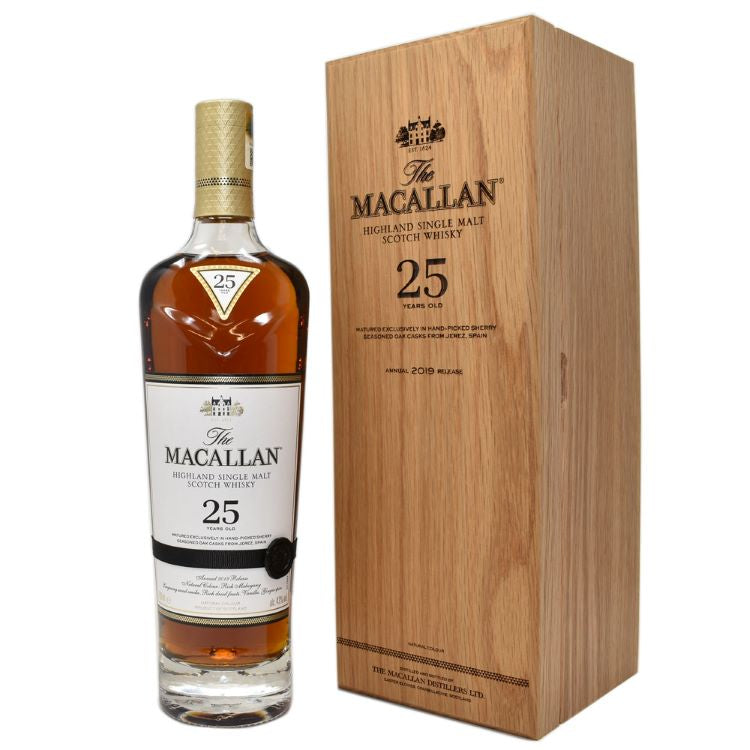 25 Year Old Sherry Oak Single Malt Scotch Whiskey