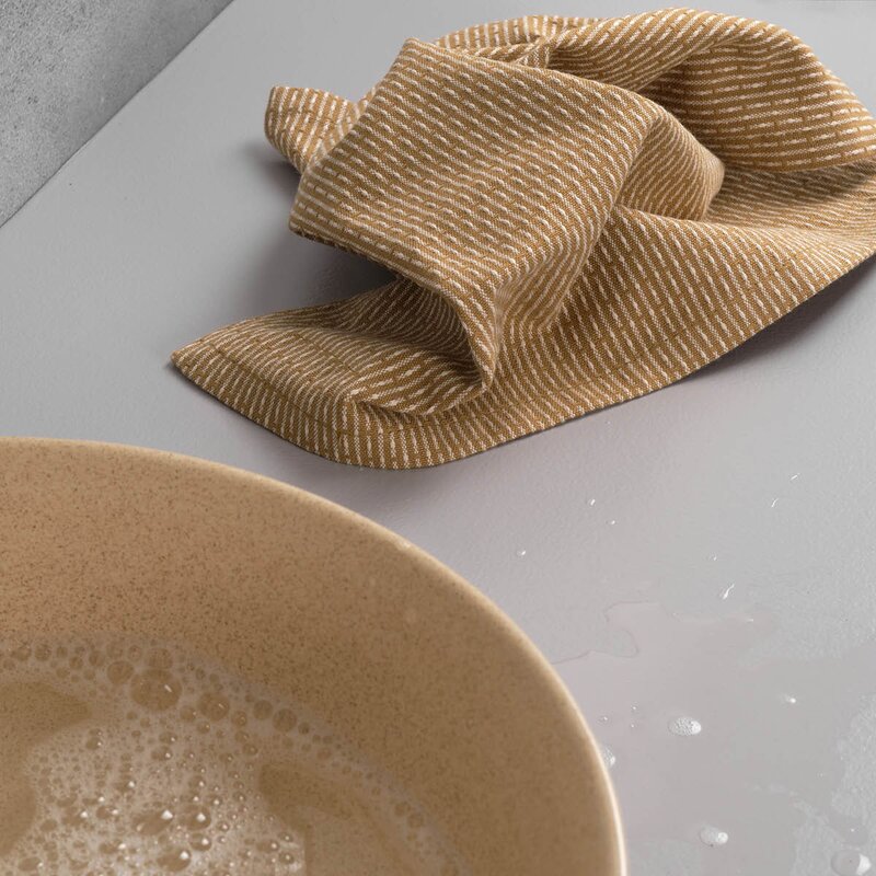 Kjøkkenklut 30x35 cm khaki stone