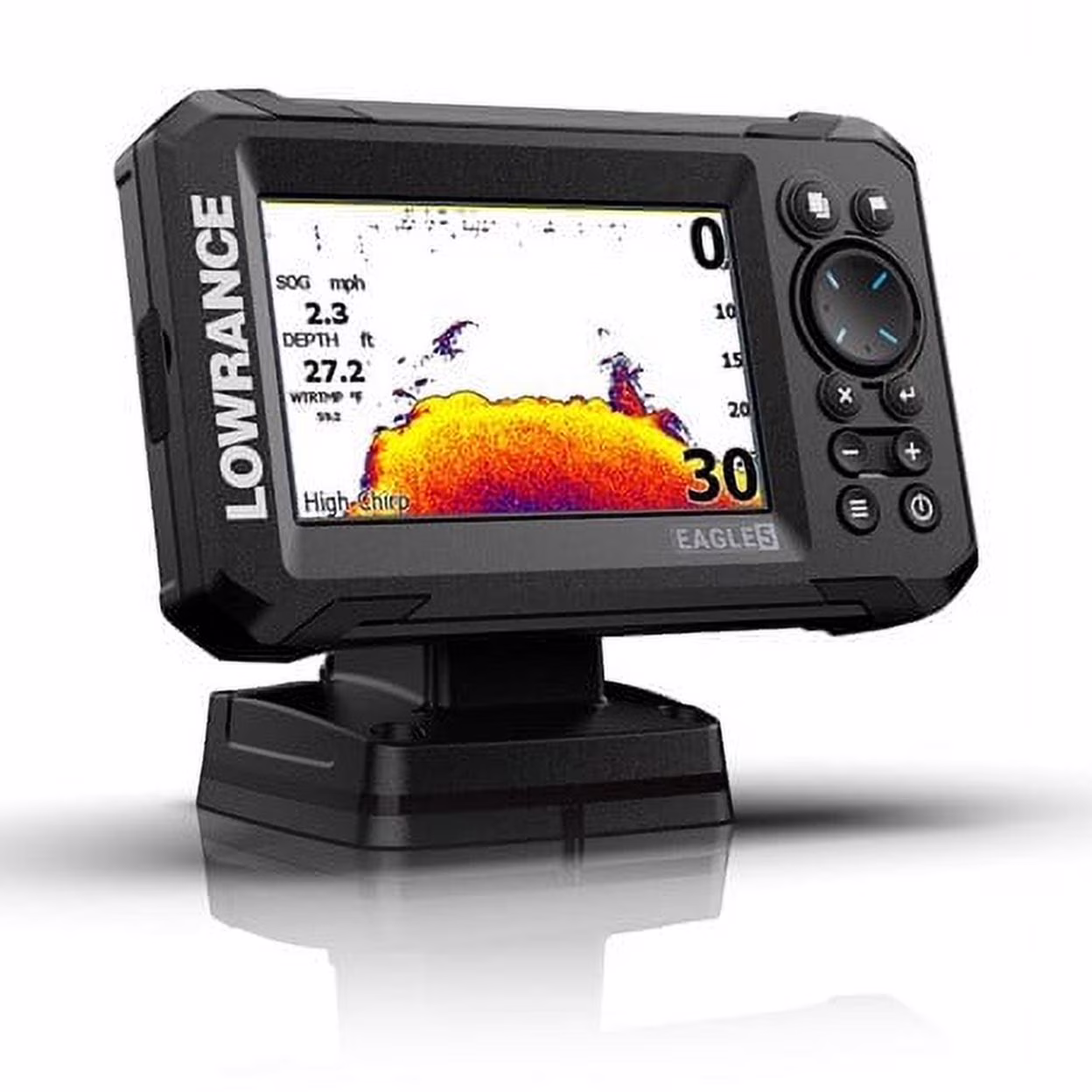 Eagle 5 SplitShot™ HD 5" Depth Sounder Fishfinder, C-MAP® Inland American Lakes