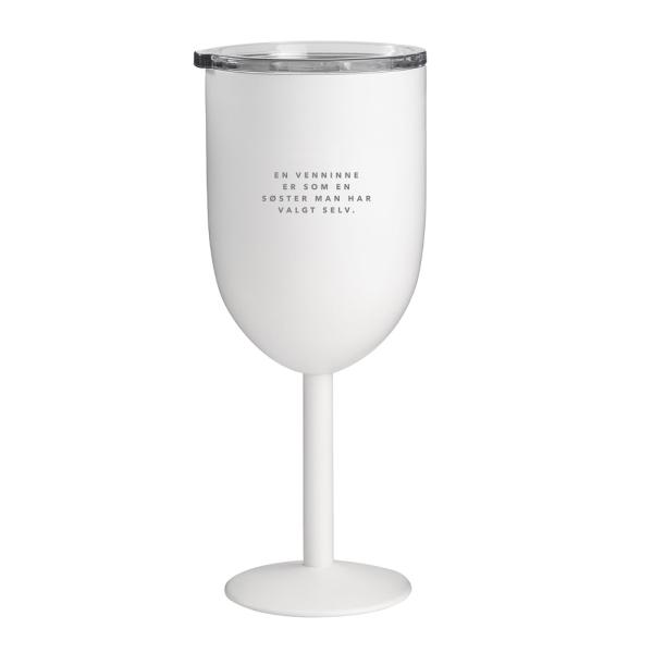 Vinglass termo VENNINNE 40 cl hvit