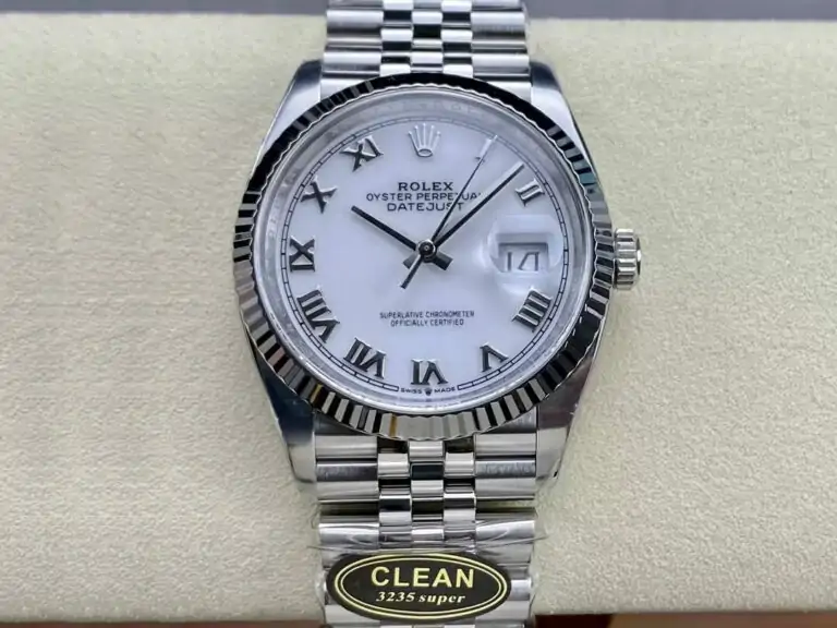 Rolex Datejust M126234-0025 36MM Clean Factory White Dial