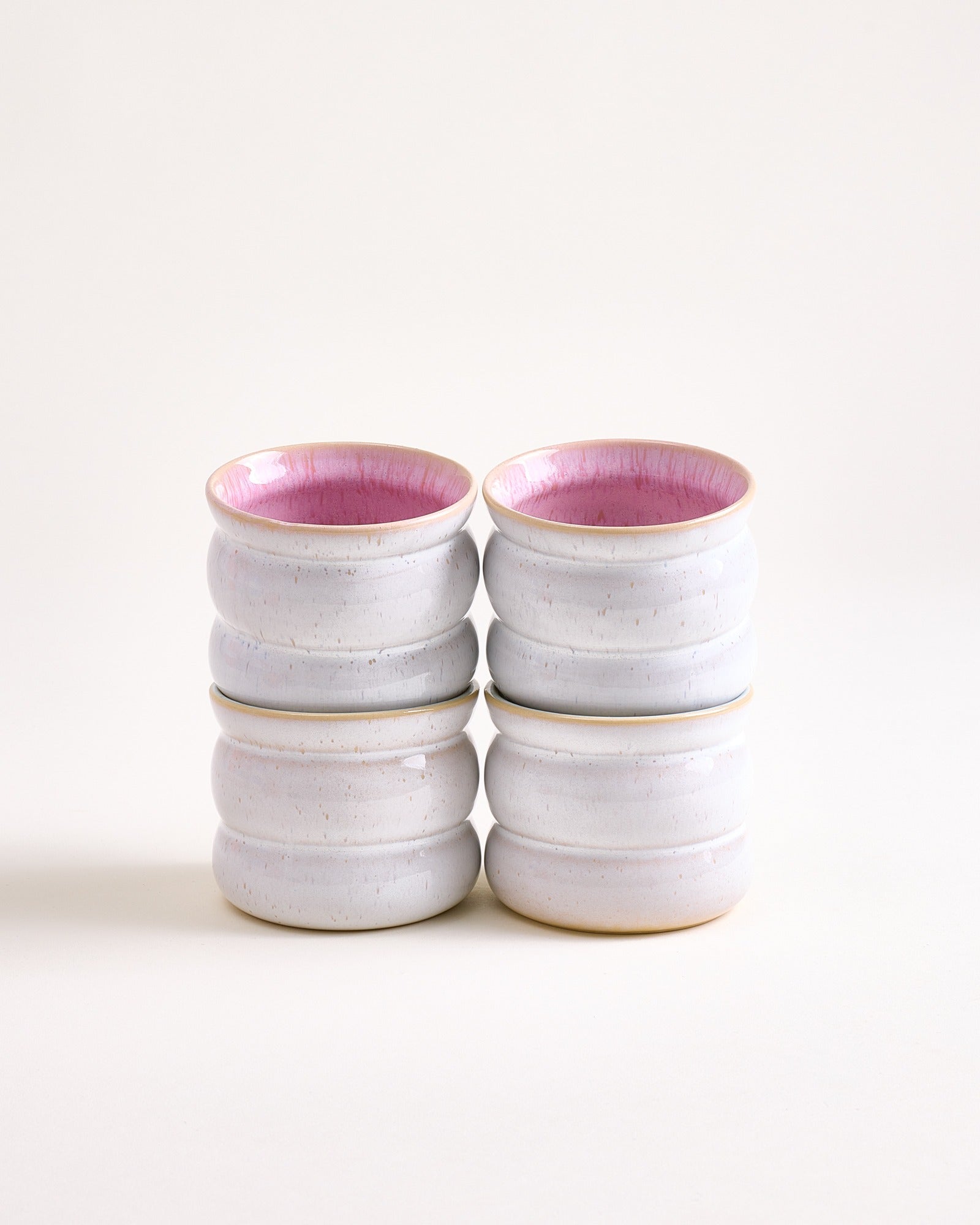 AREIA - SMALL CUP BUBBLE ROSÉ SET OF 4