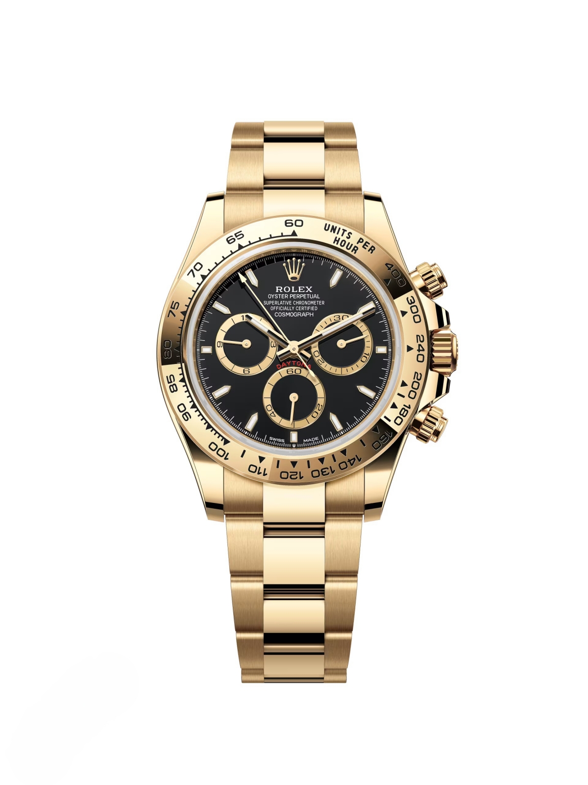 [Super Clone]Rolex Daytona Yellow Gold / Black  m126508-0004