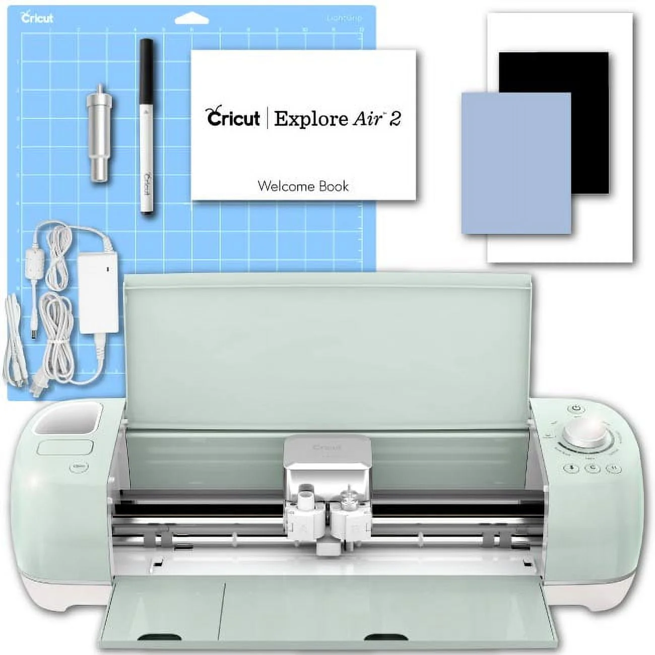 Cricut Explore Air 2 Machine Bundle - Beginner Guide, Tool Kit, Vinyl Pack, Designs Project Inspiration - Image 3