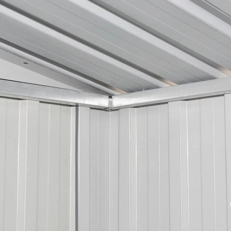 Disckinson 8.4 ft. W x 7.6 ft. D Metal Corner Tool Shed