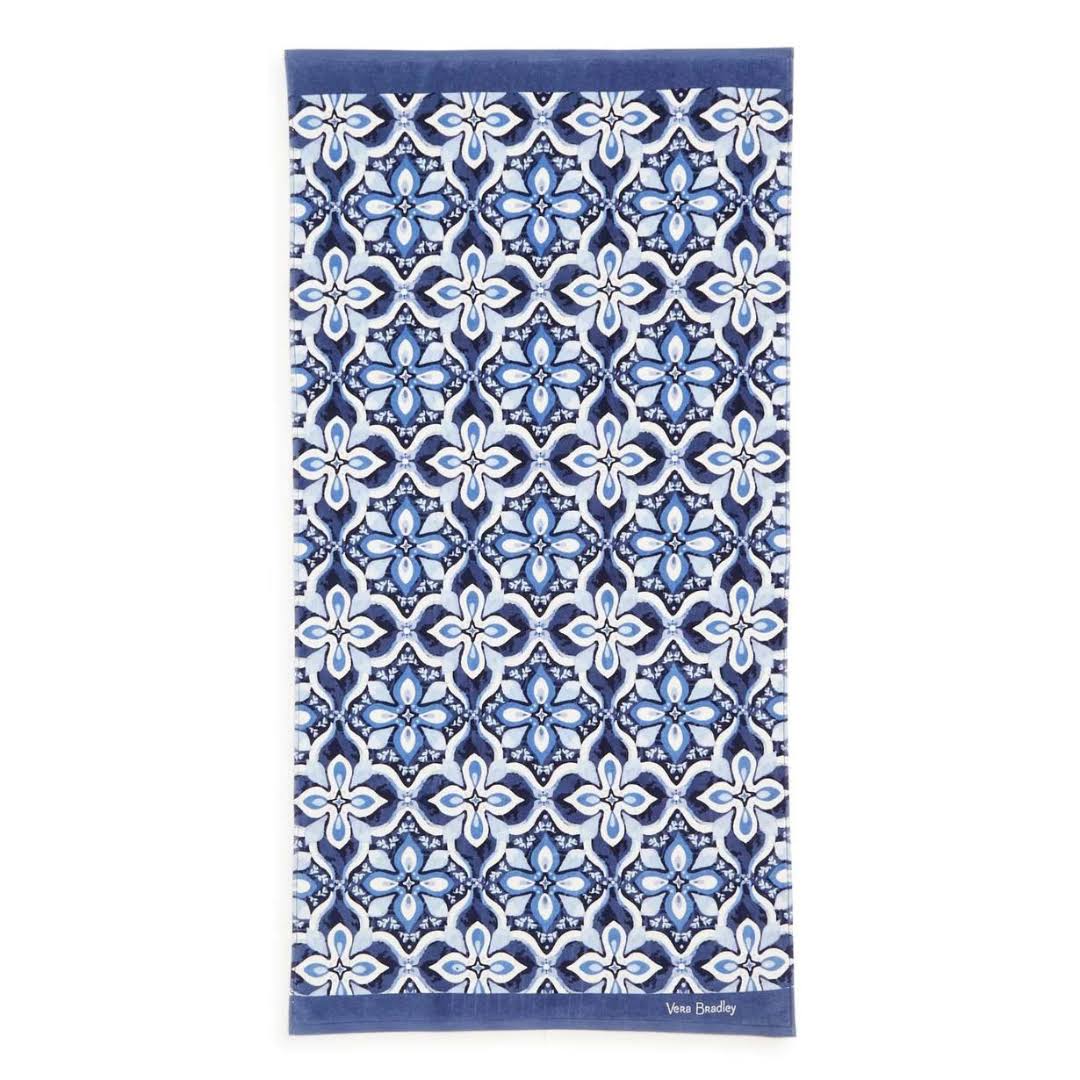 Vera Bradley Beach Towel - Raindrop Medallion