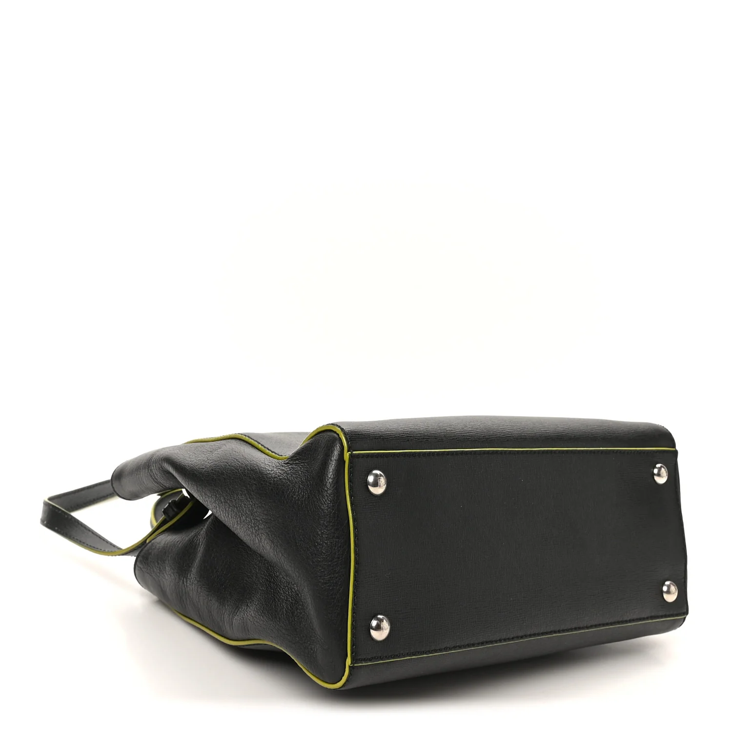 Vitello Elite Apple Charm Petite 2Jours Tote Black