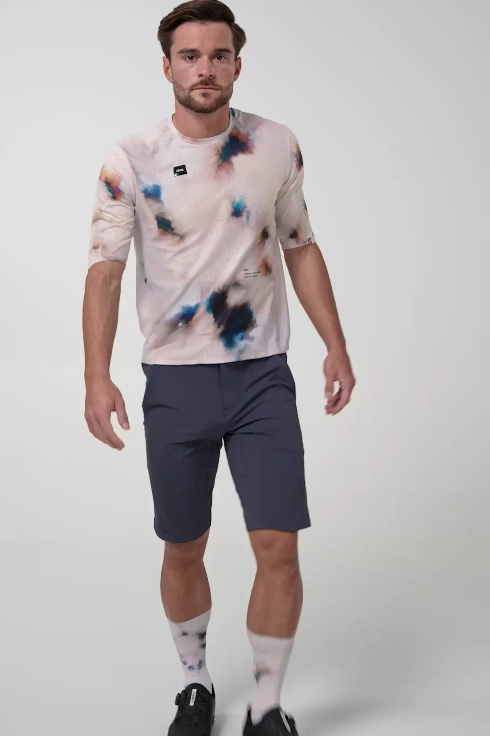 Gobik T-shirt  Men Volt Split Green