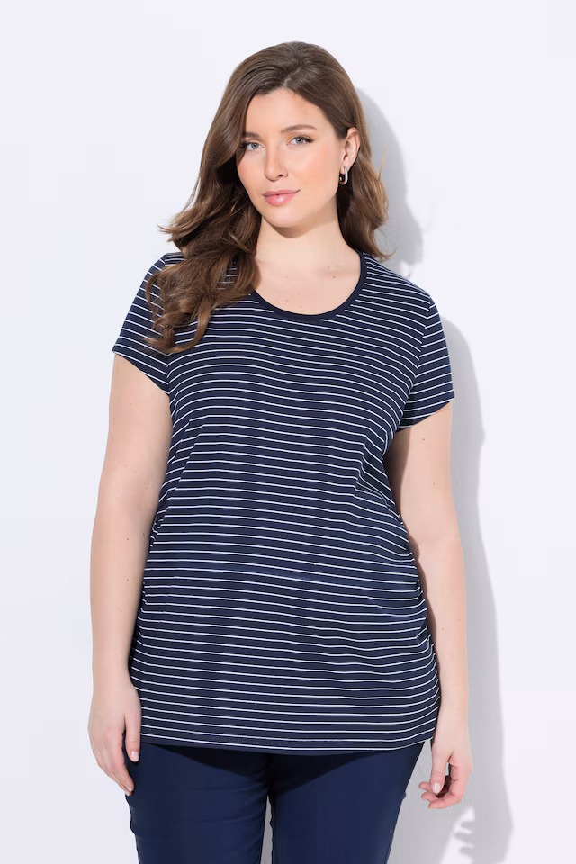 Bellieva 2-pack half-sleeve gathered side T-shirts