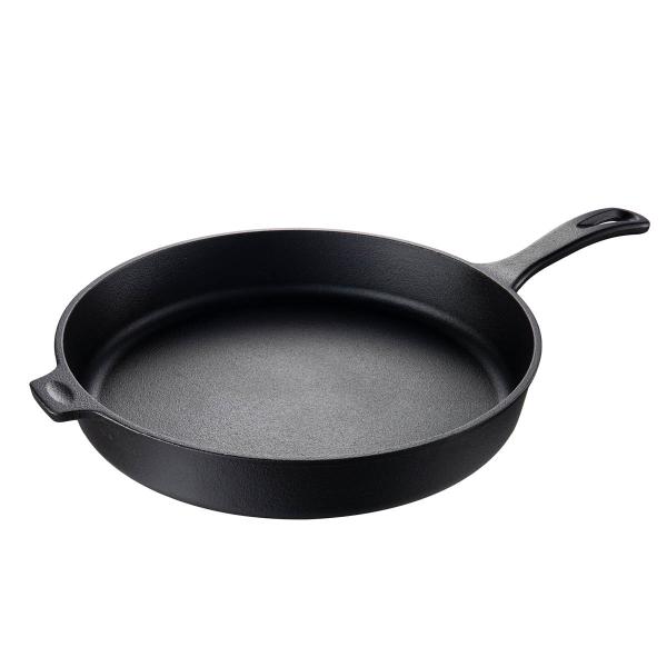Moi støpejernspanne 24 cm svart