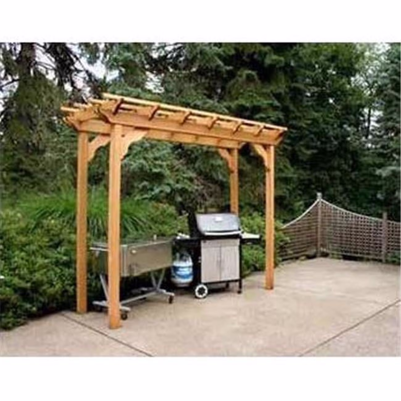 4 x 10 Ft. Cedar New Dawn Pergola
