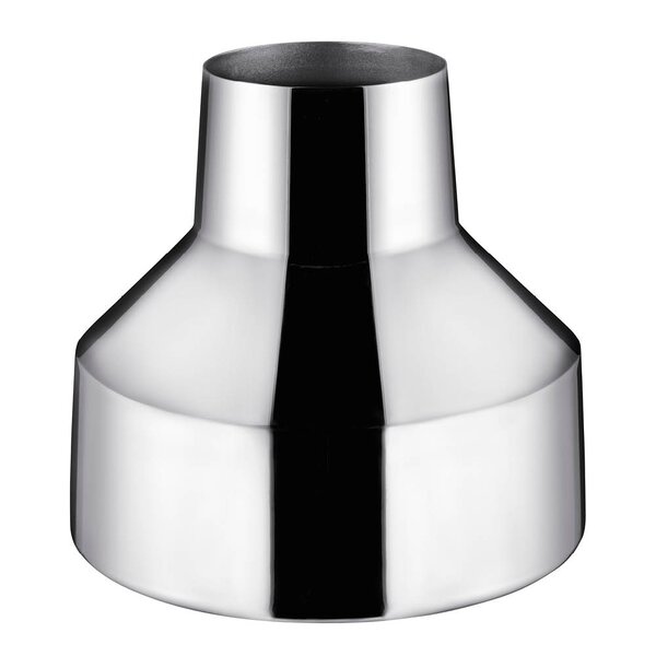 Solare lav vase 22x20 cm stål