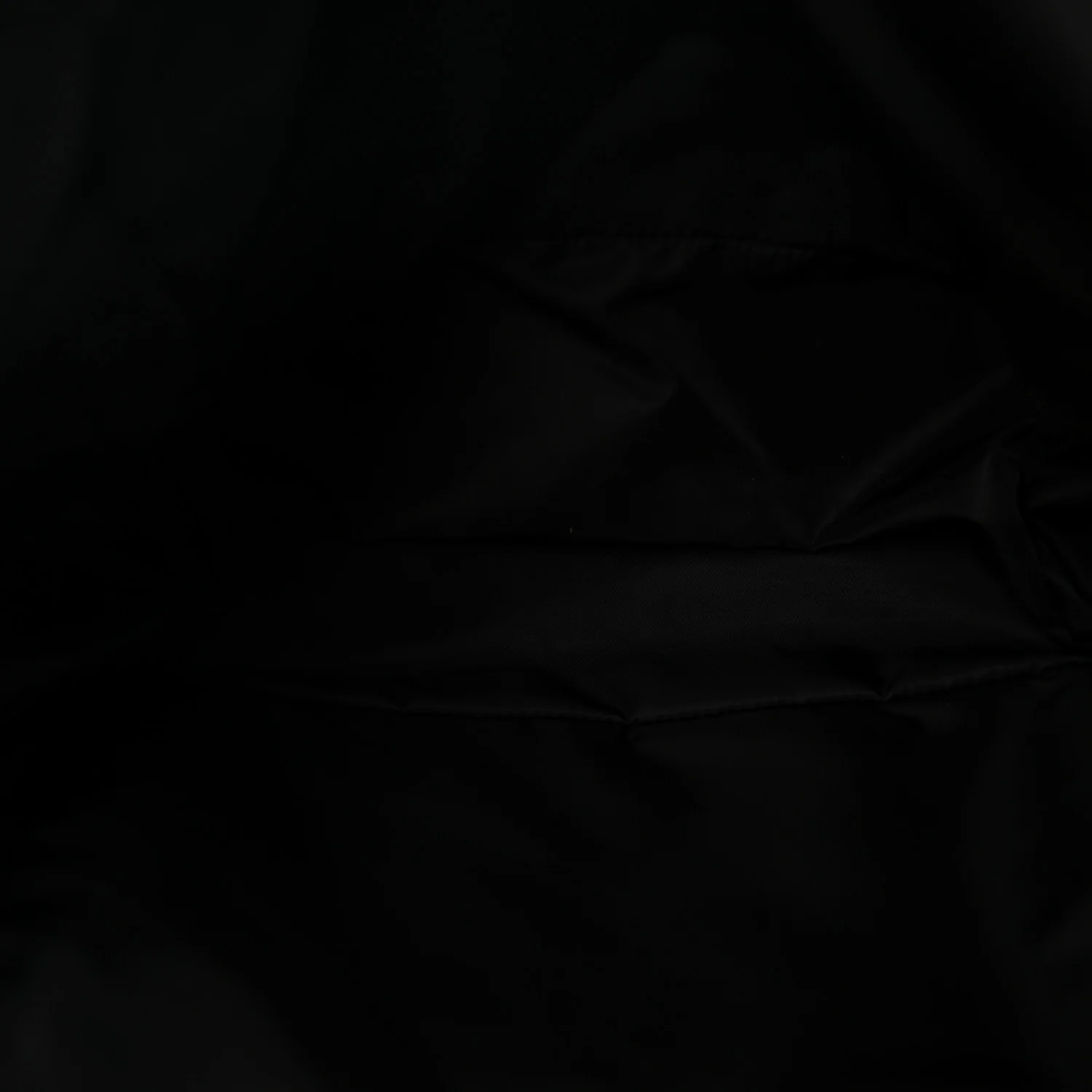 Re-Nylon Saffiano Zip Backpack Black