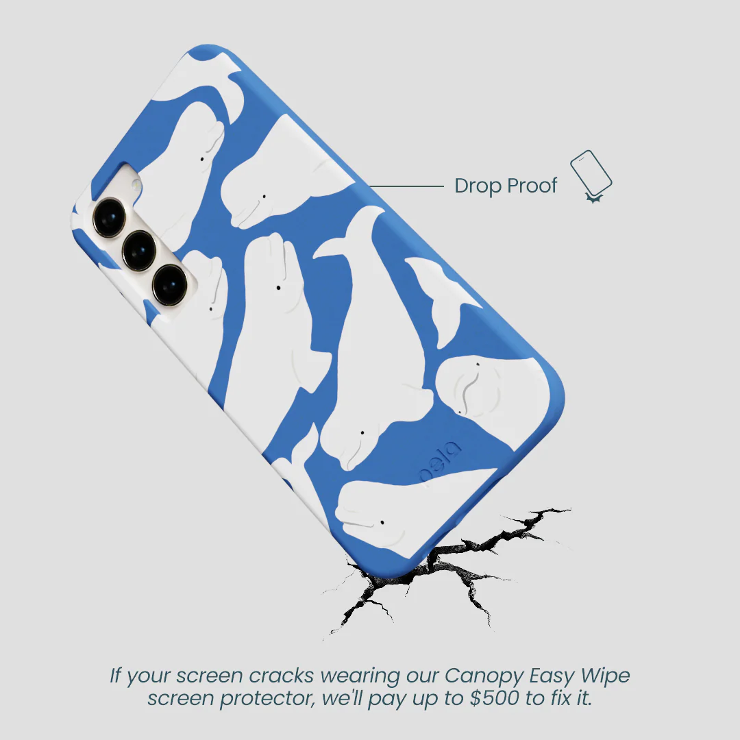 Electric Blue Belugas Samsung Galaxy S23+(Plus) Case