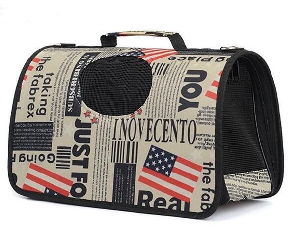 Collapsible Breathable Pet Cat Carrier Bag for Pet Outdoor Travelling Bag