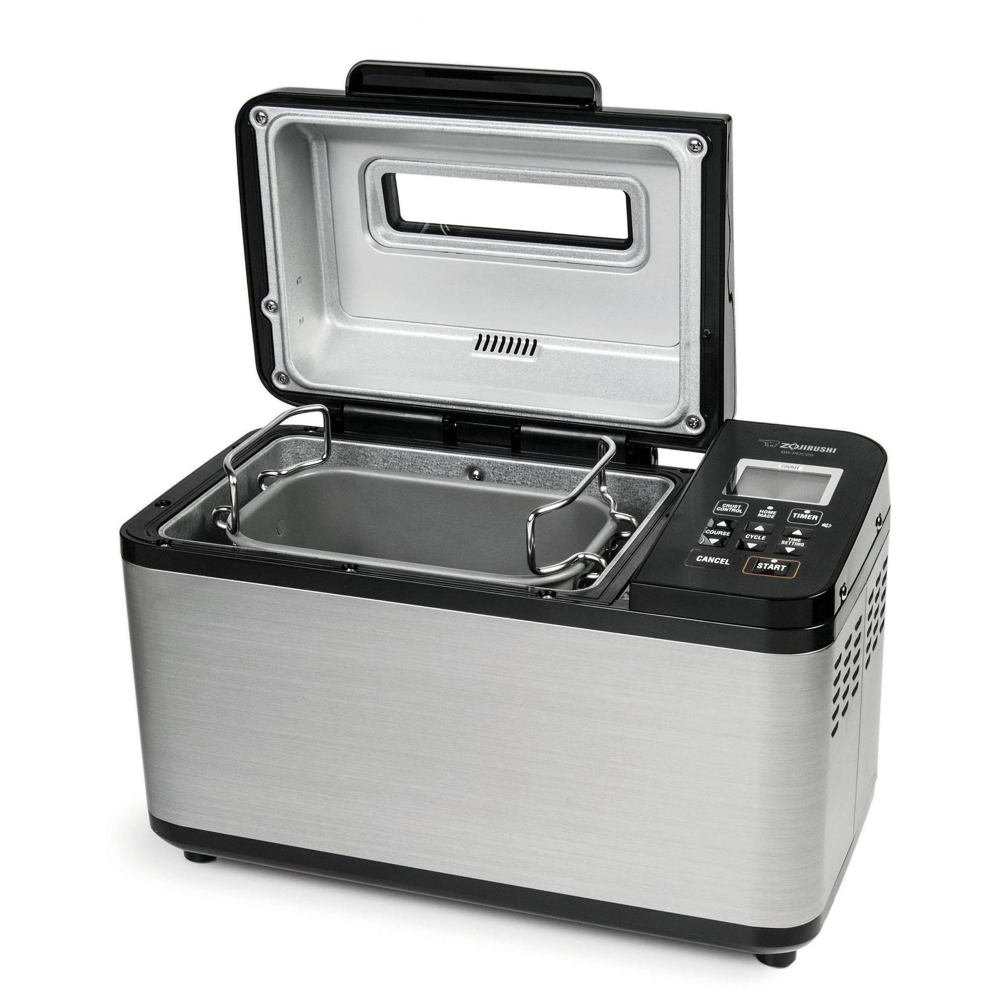 Machine à pain Zojirushi Home Bakery Virtuoso Plus - Acier inoxydable