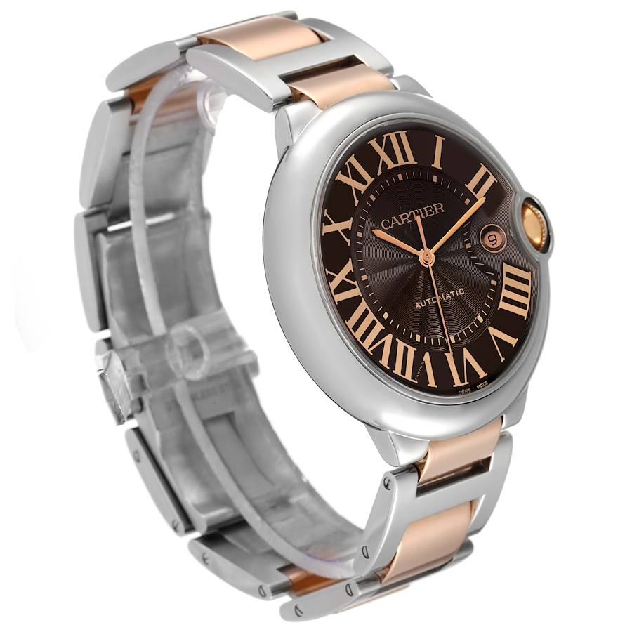 [Super Clone]BALLON BLEU Rose Gold Mix Chocolate 42mm