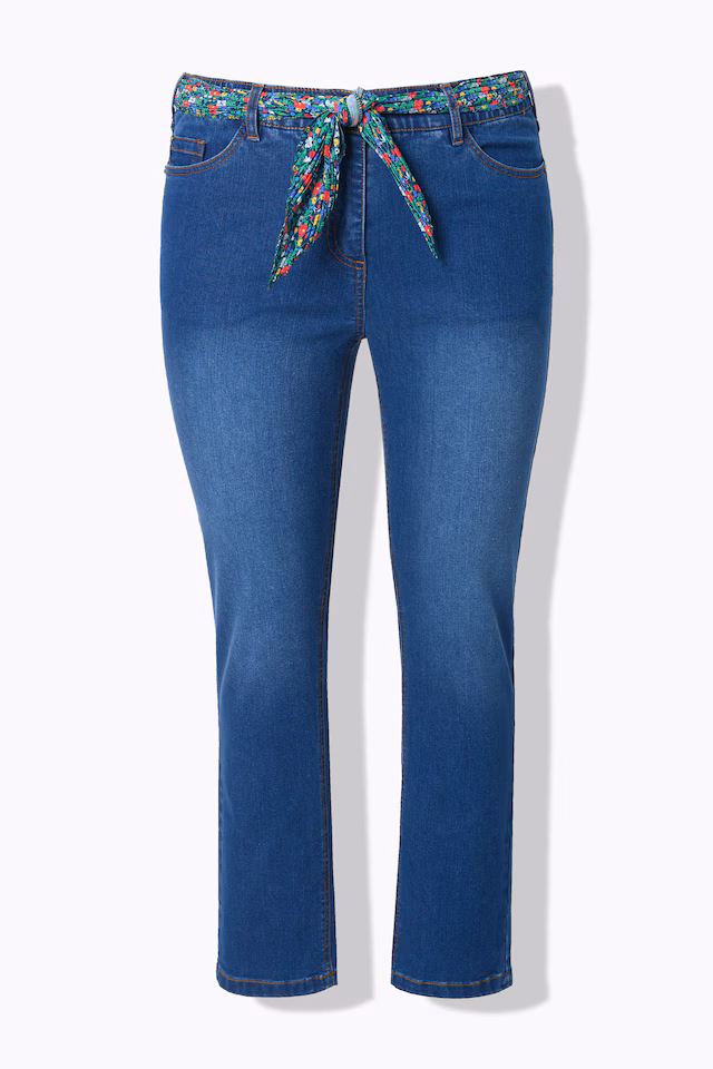 Scarf Belt Jeans