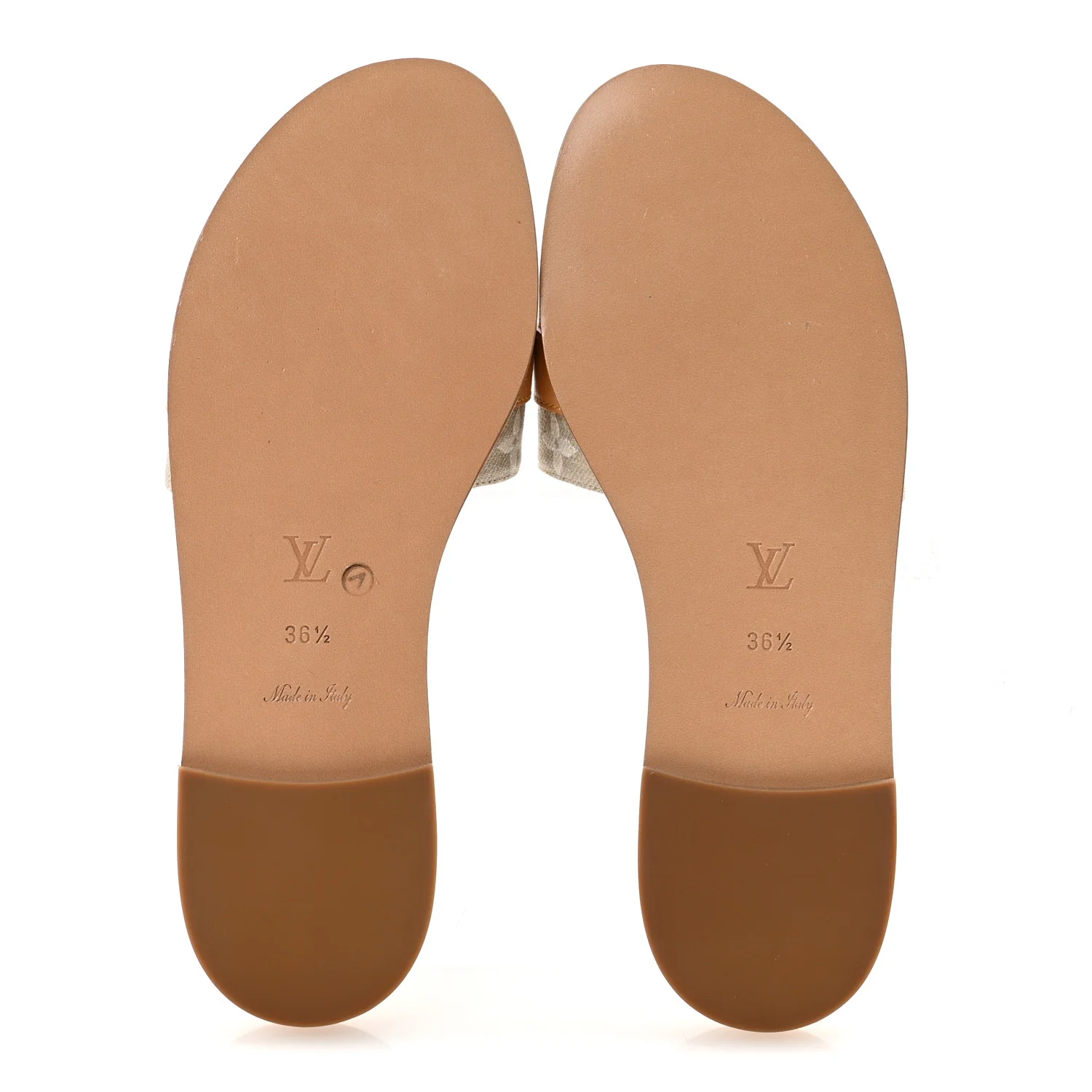 Monoglam Lock It Flat Mule 36.5 Gold