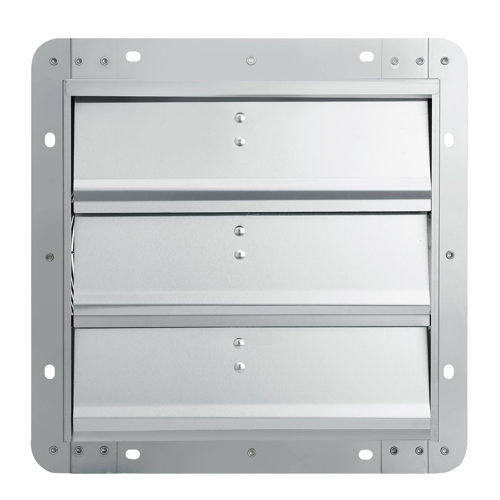 VEVOR 10'' Shutter Exhaust Fan, High-Speed 820 CFM, Aluminum Wall Mount Attic Fan with AC-motor, Ventilation and Cooling for Gr