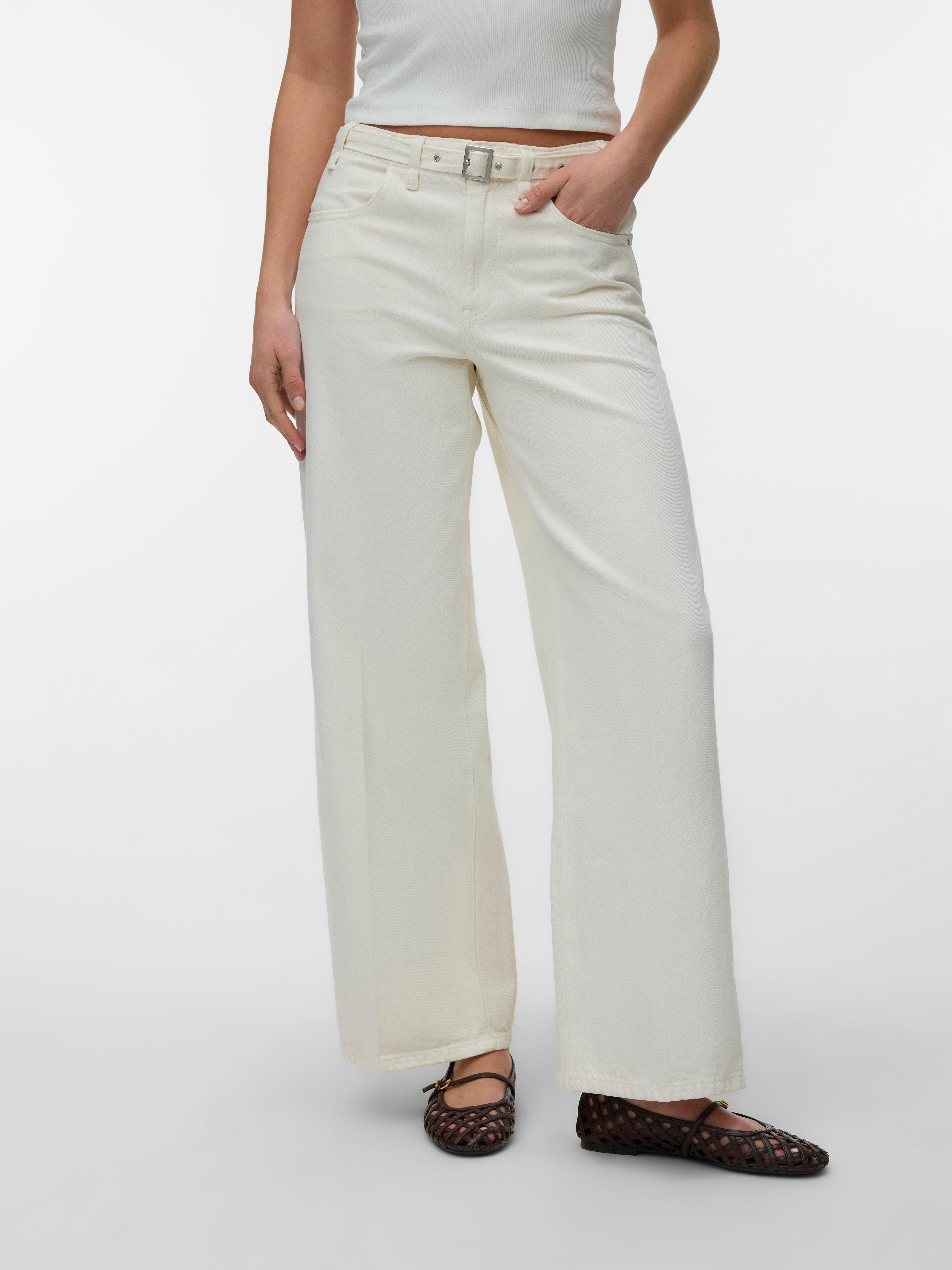 VERO MODA® VMLULLU Low rise Wide Leg Fit Jeans