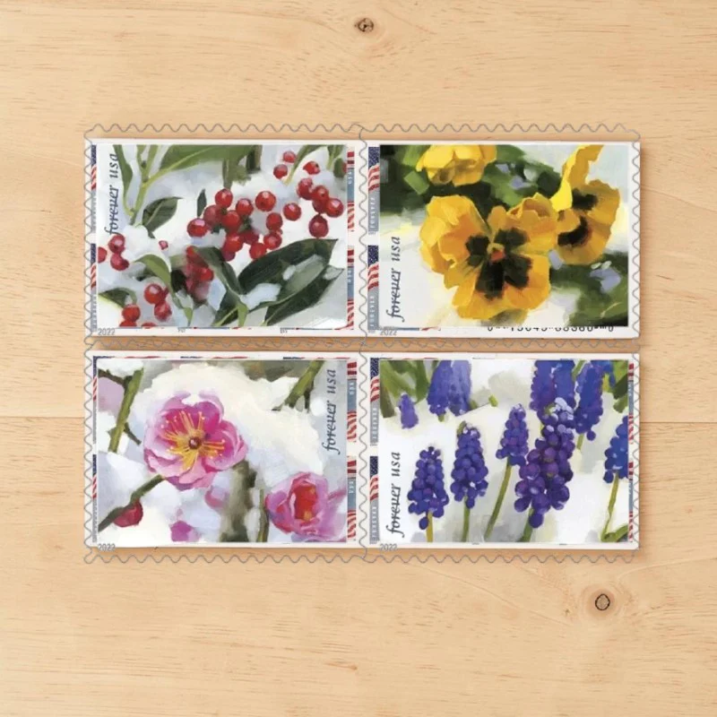 2022 Garden Beauty First - Class Forever Postage Stamps