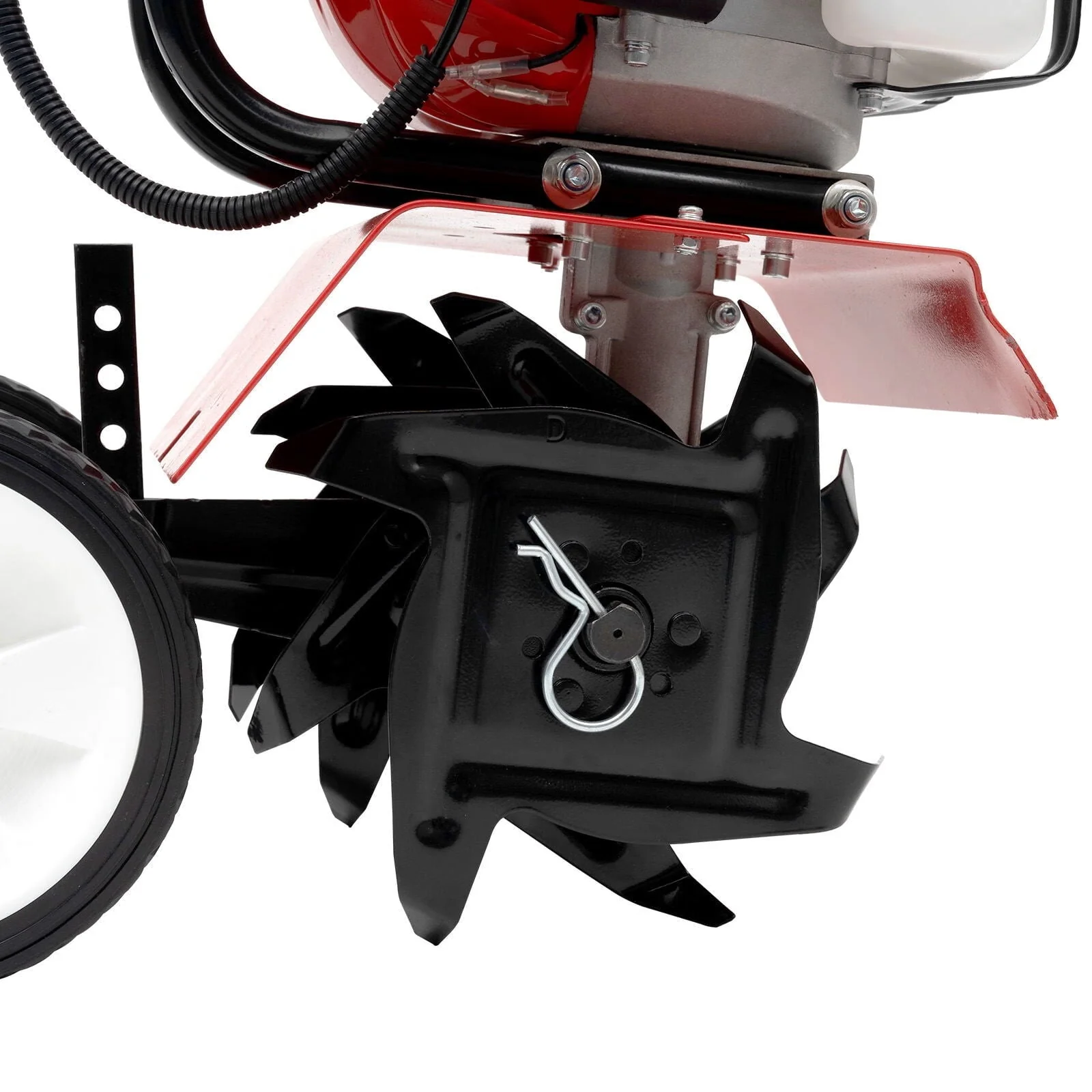 Wuzstar 52CC 2 Stroke Gasoline Engine Rototiller Mini Garden Single Cylinder Tiller Cultivator Image 10