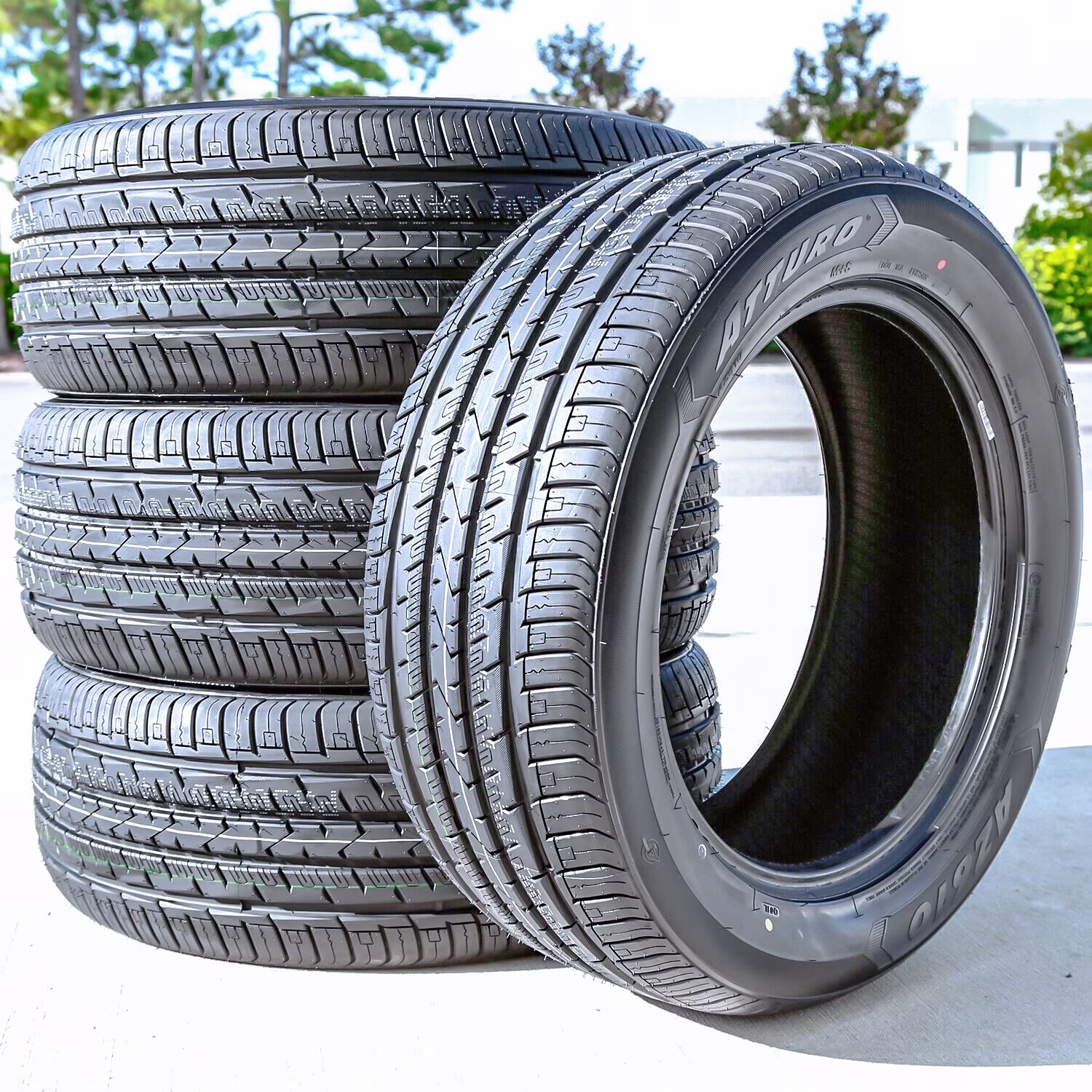 Set of 4 Atturo AZ610 235/65R17 108H XL a/S All-Season Tires