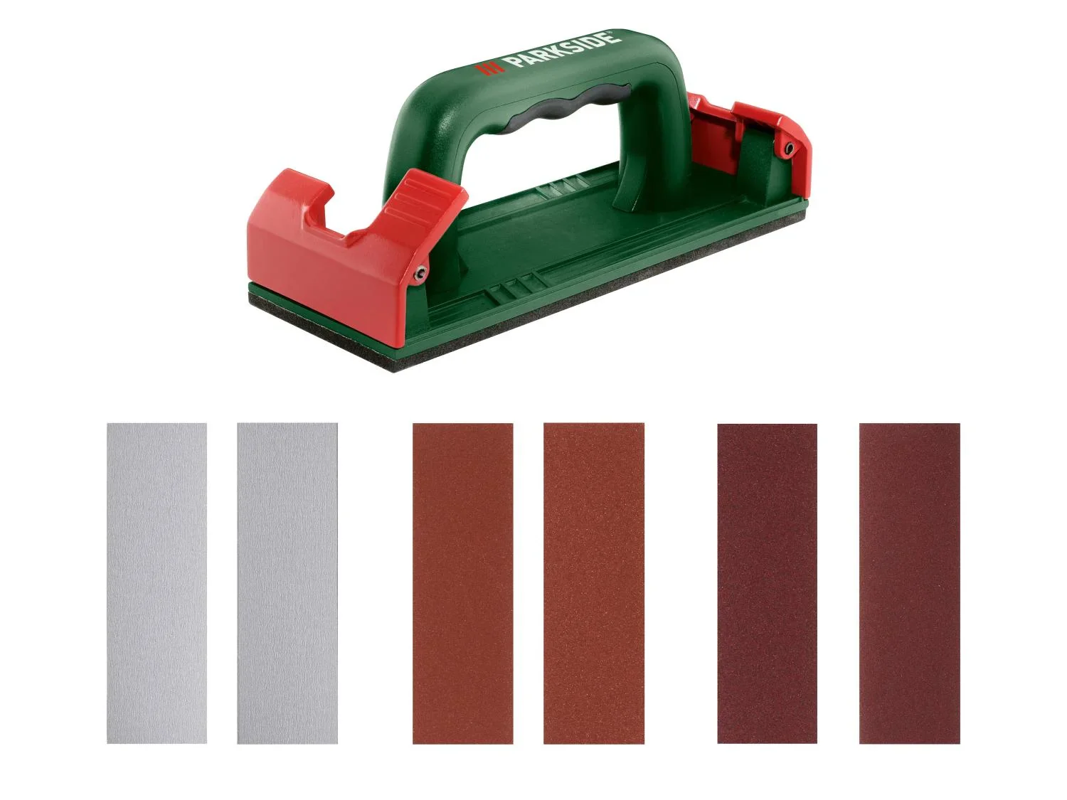 PARKSIDE Ponceuse manuelle ou Feuilles abrasives