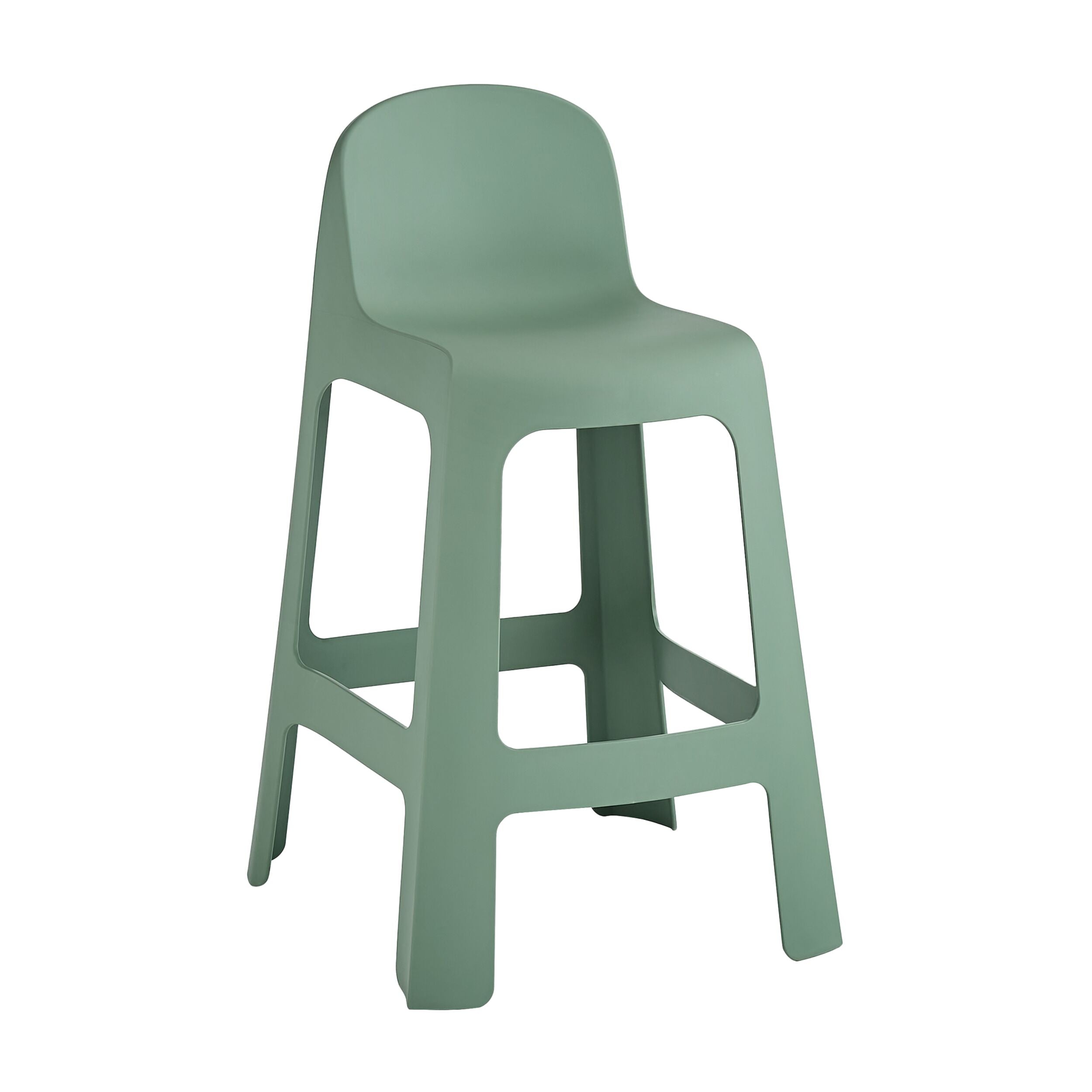 Arc Bar Stool Basil Green