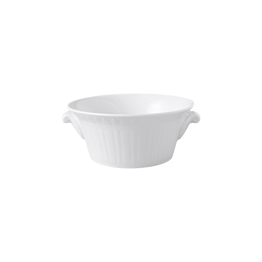 Cellini Soup cup - White, Premium Porcelain
