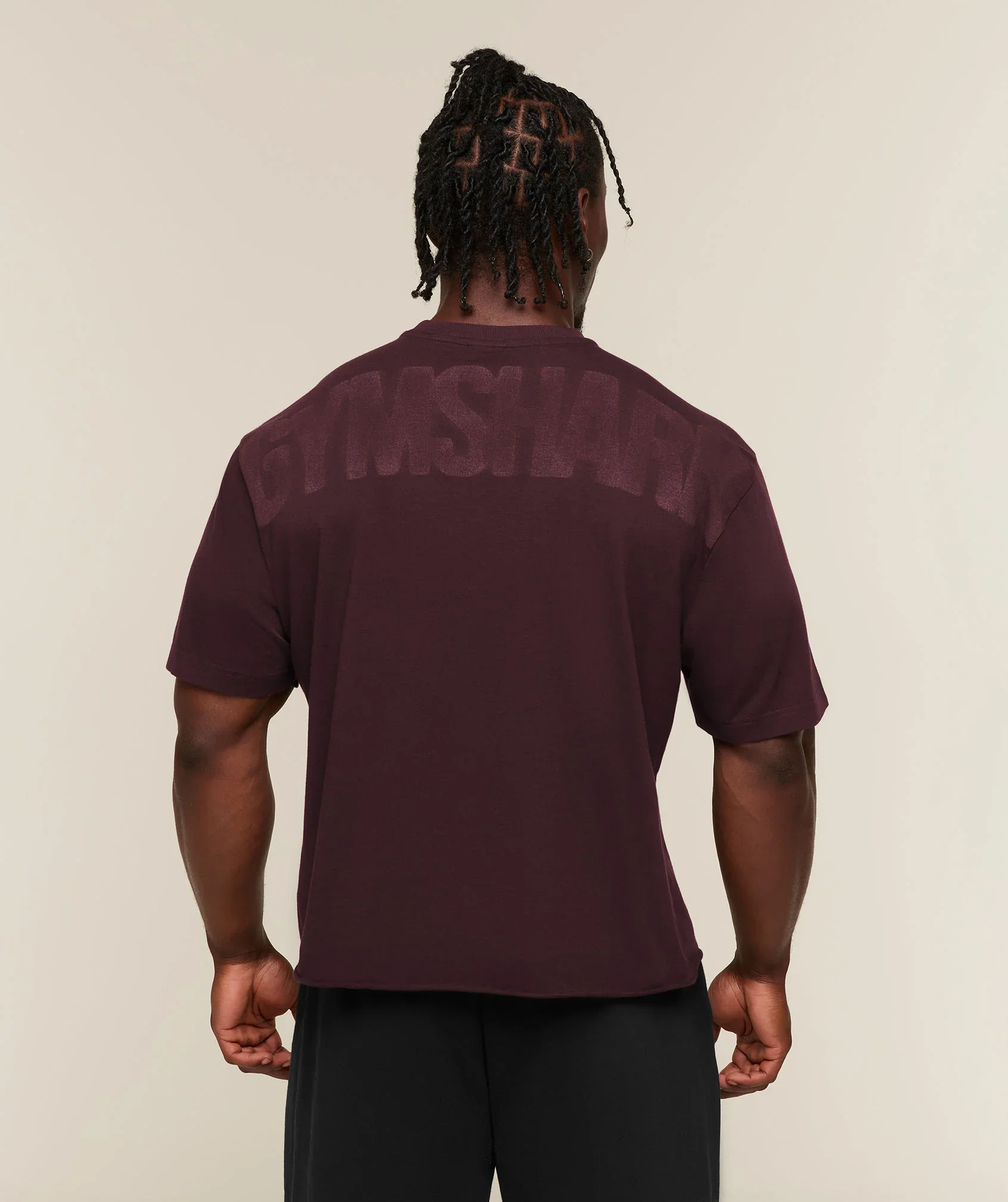 Power Washed Oversized T-Shirt - Cherry Purple/Wash