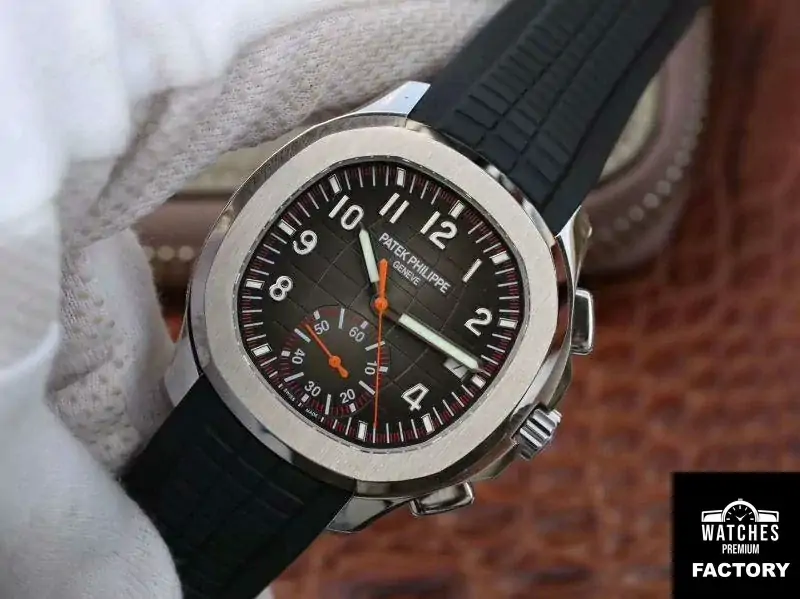 Patek Philippe Aquanaut Chronograph 5968A-001 Black Dial