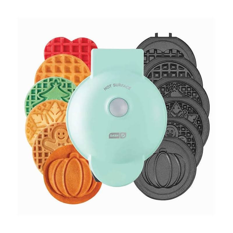 Dash Multi-Plate Mini Waffle Maker with Removable Plates