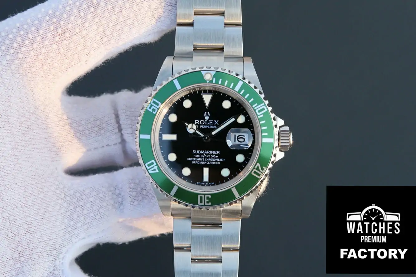 Rolex Submariner 16610LV-93250 JF Factory Stainless Steel Strap
