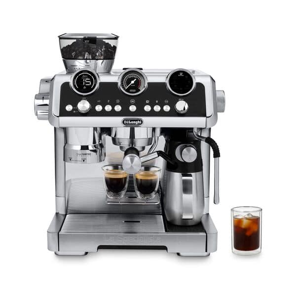 Machine à café DeLonghi La Specialista Maestro Hot & Cold Brew à grains - Argent